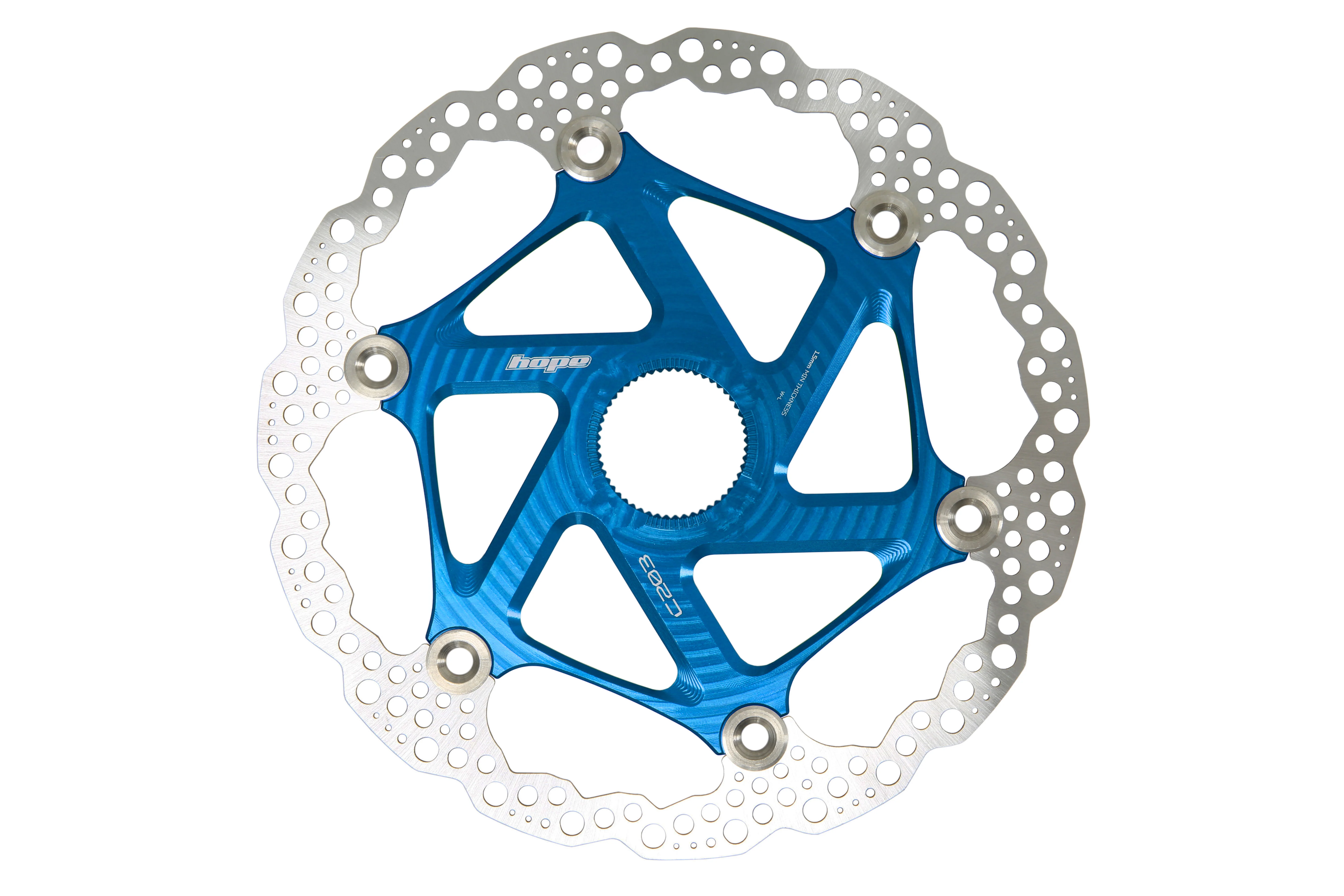 Floating Disc Bremsscheibe - Center Lock - blau - Image 5