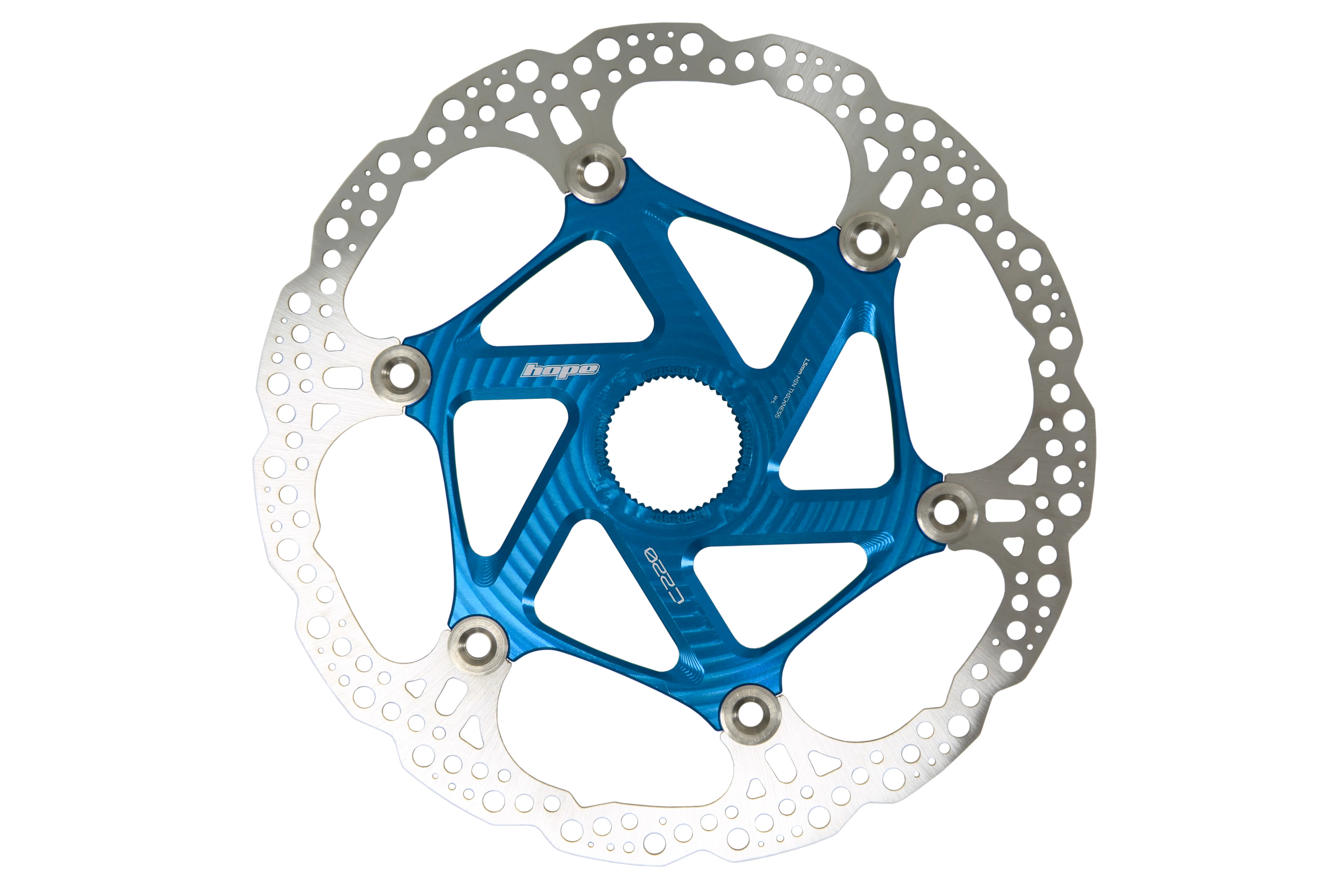 Floating Disc Bremsscheibe - Center Lock - blau - Image 6
