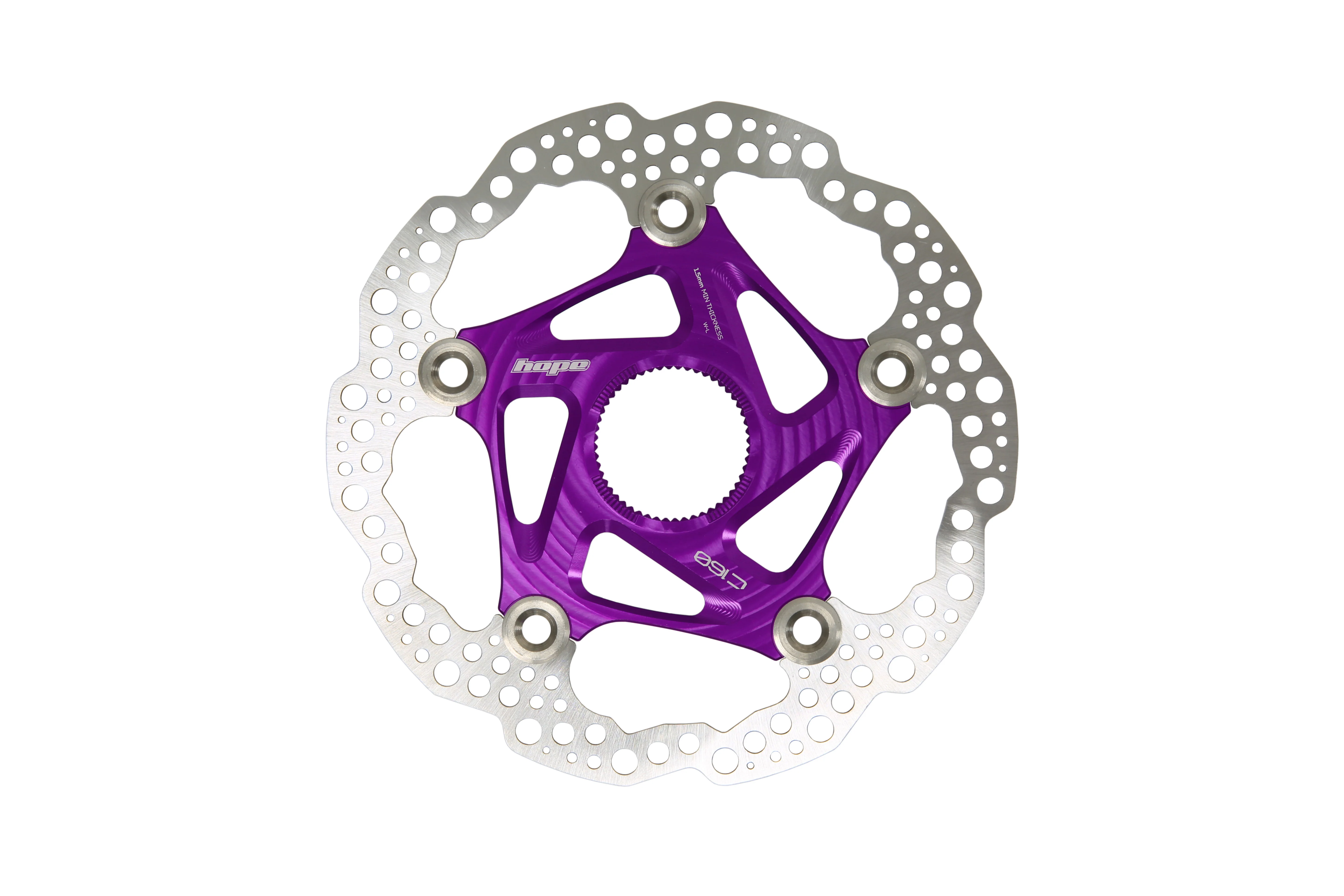 Floating Disc Bremsscheibe - Center Lock - purple - Image 2