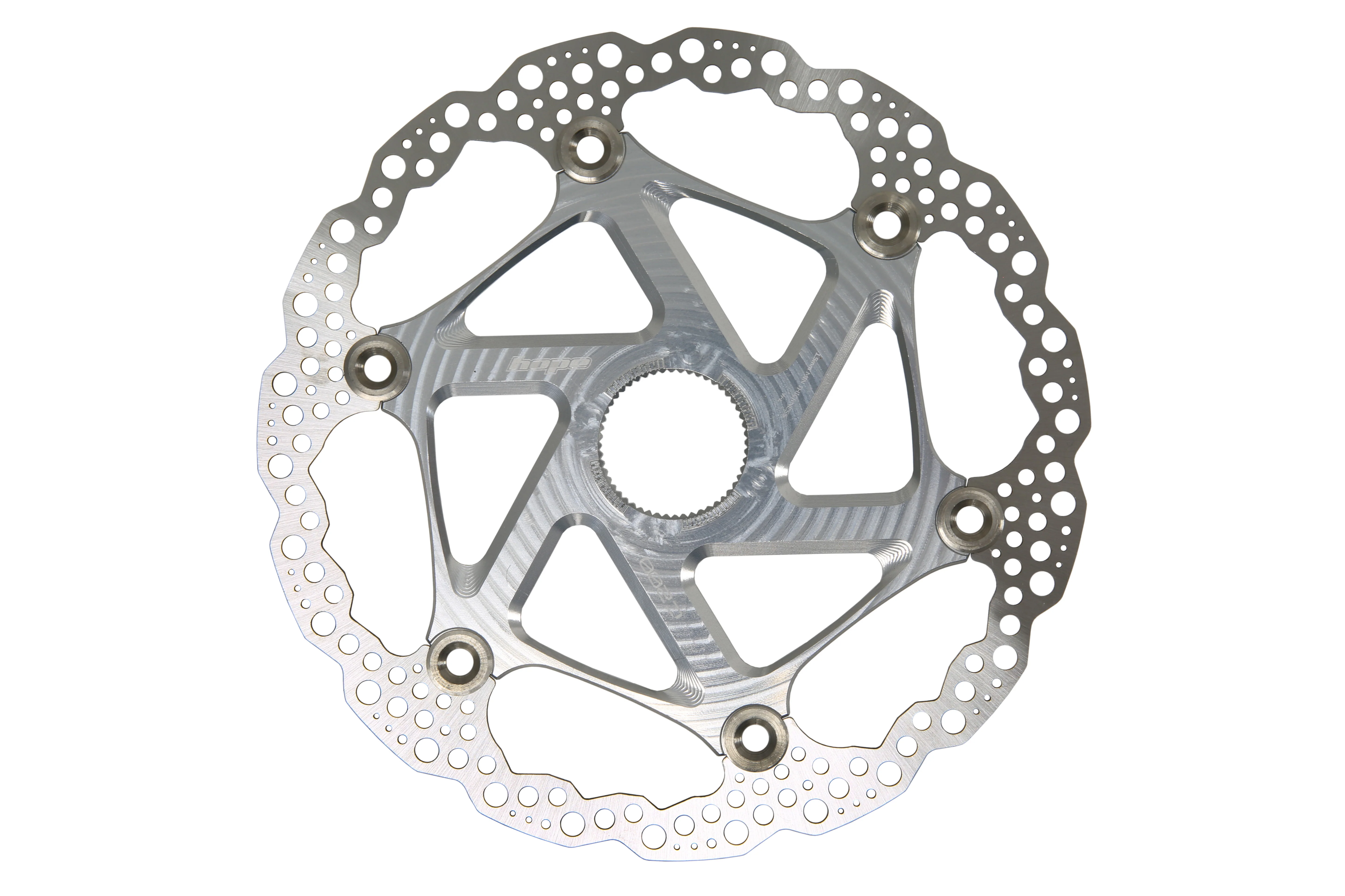 Floating Disc Bremsscheibe - Center Lock - silber - Image 4