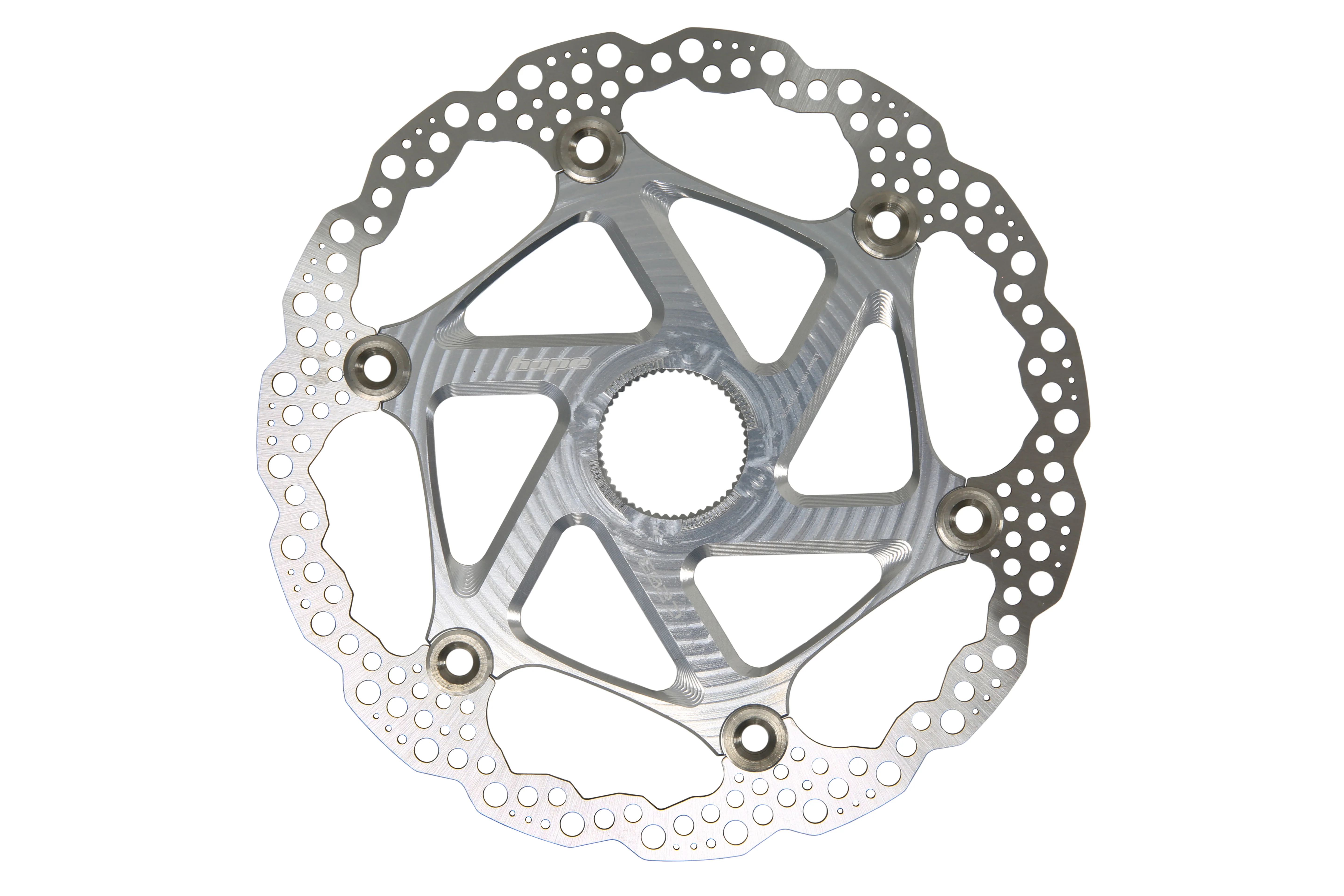 Floating Disc Bremsscheibe - Center Lock - silber - Image 5
