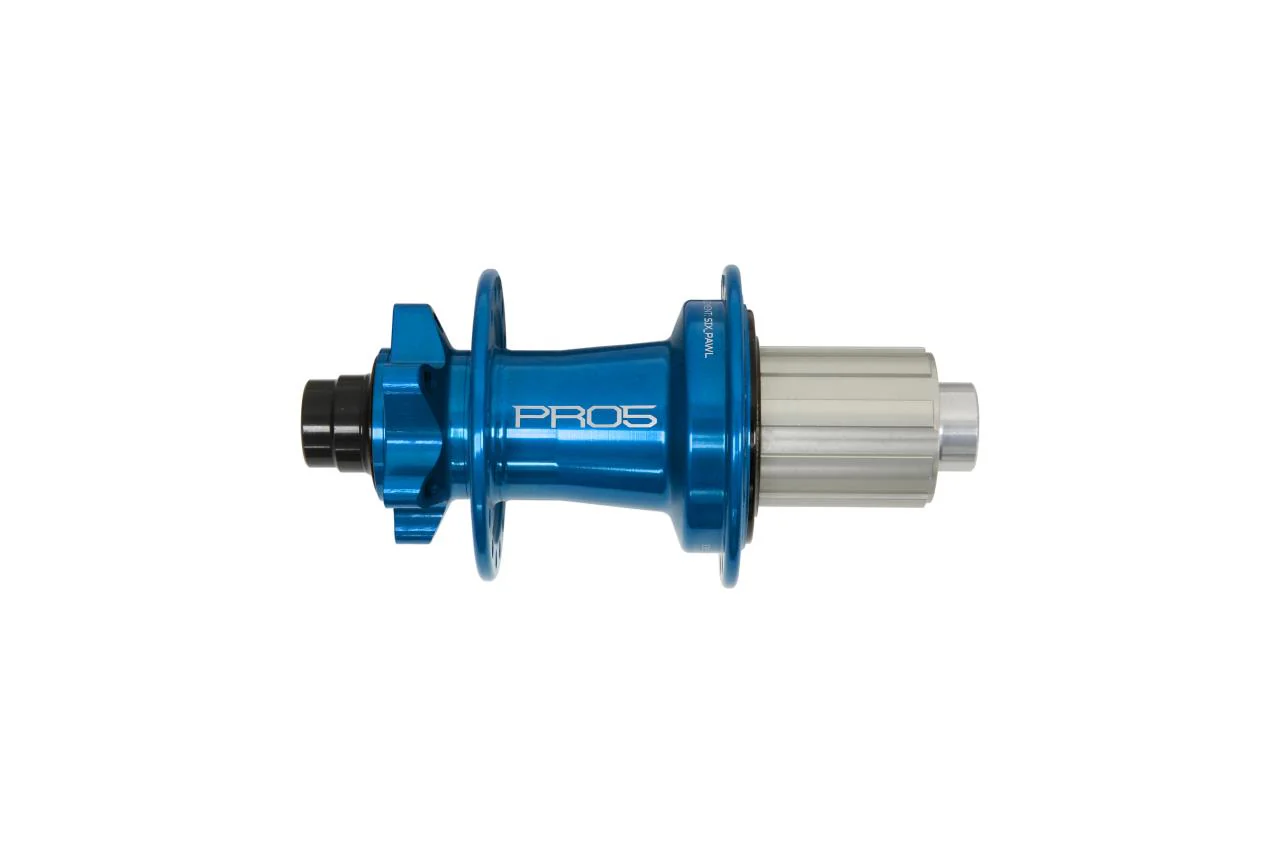 Pro 5 Hinterradnabe 32 Loch - blau - Shimano Aluminium Freilauf - Image 2