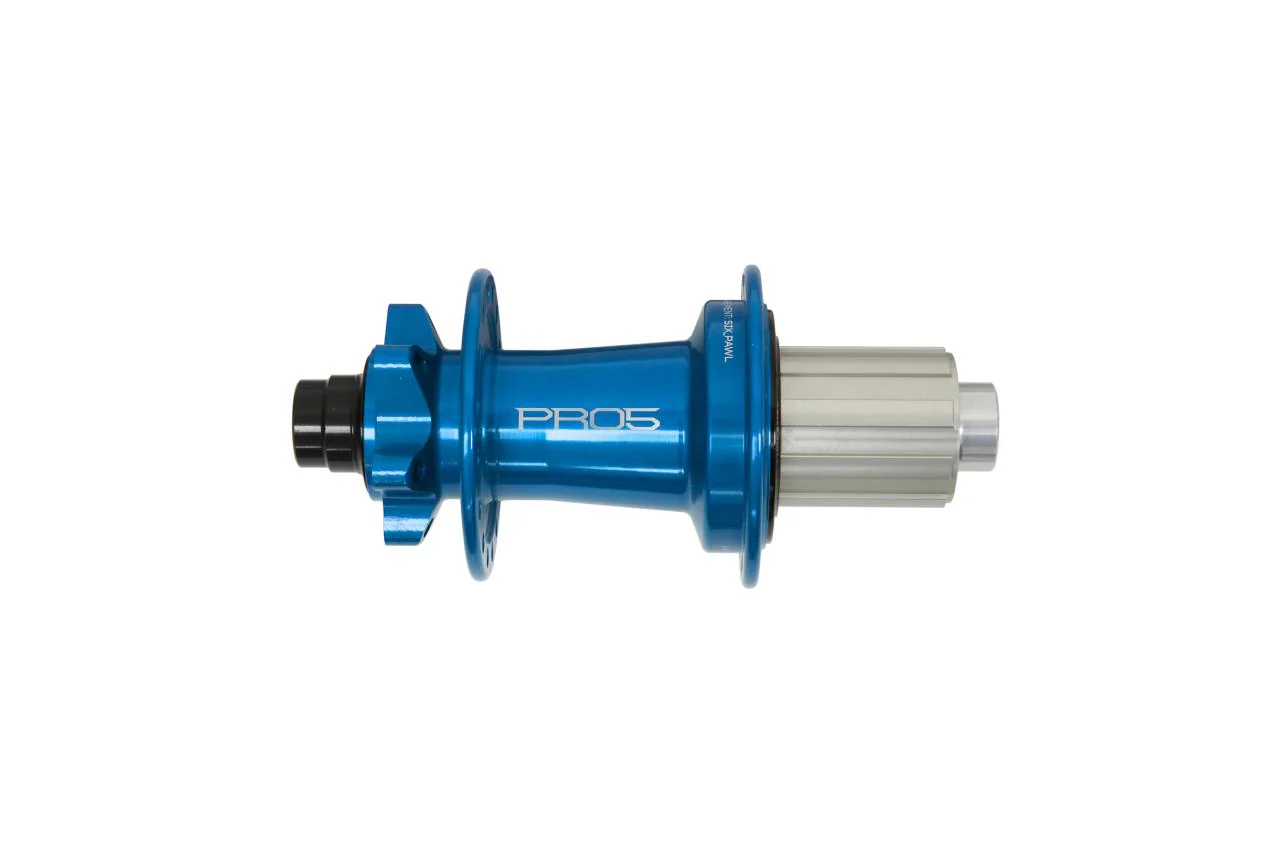 Pro 5 Hinterradnabe 32 Loch - blau - Shimano Aluminium Freilauf - Image 3