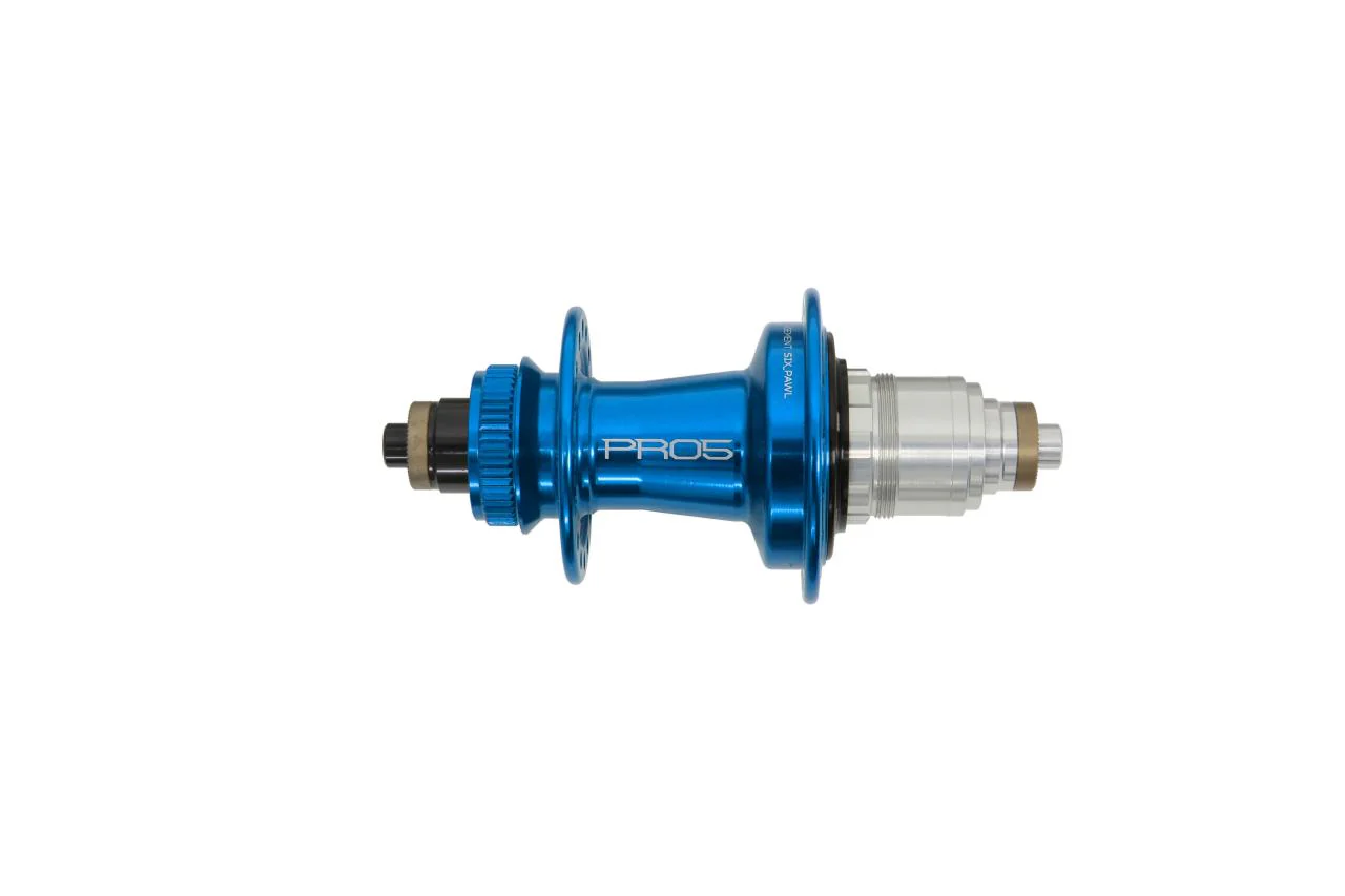 Pro 5 Hinterradnabe 32 Loch - Centerlock - blau - Sram XD Freilauf