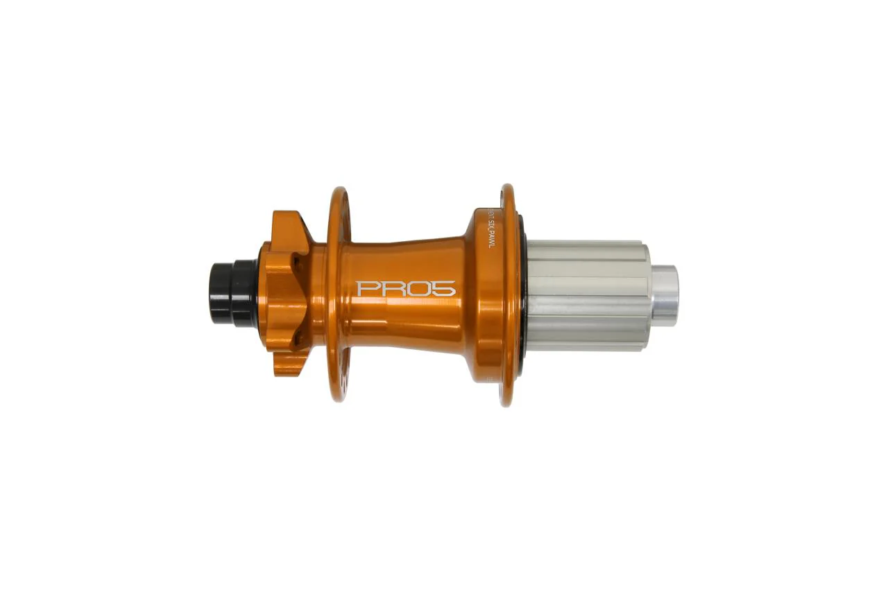Pro 5 Hinterradnabe 32 Loch - orange - Shimano Aluminium Freilauf - Image 2