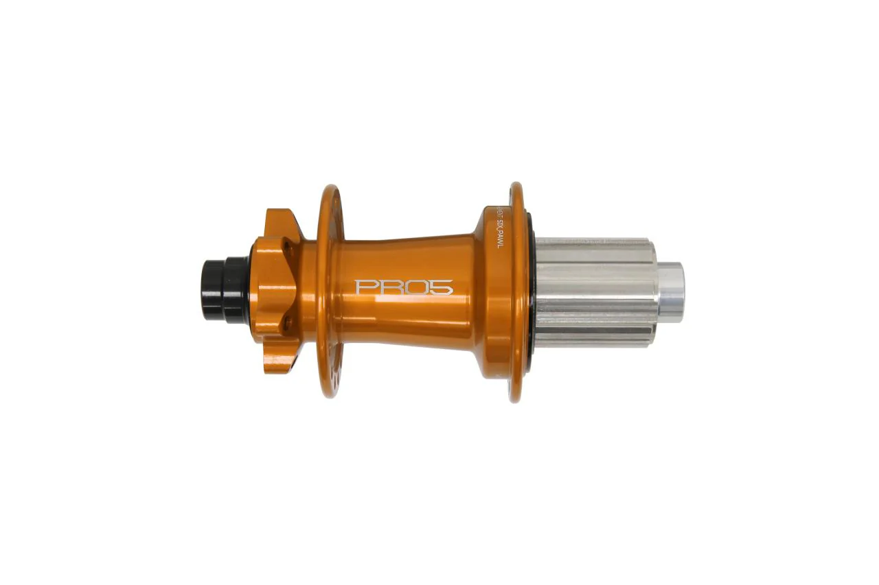 Pro 5 Hinterradnabe 32 Loch - orange - Shimano Stahl Freilauf - Image 3