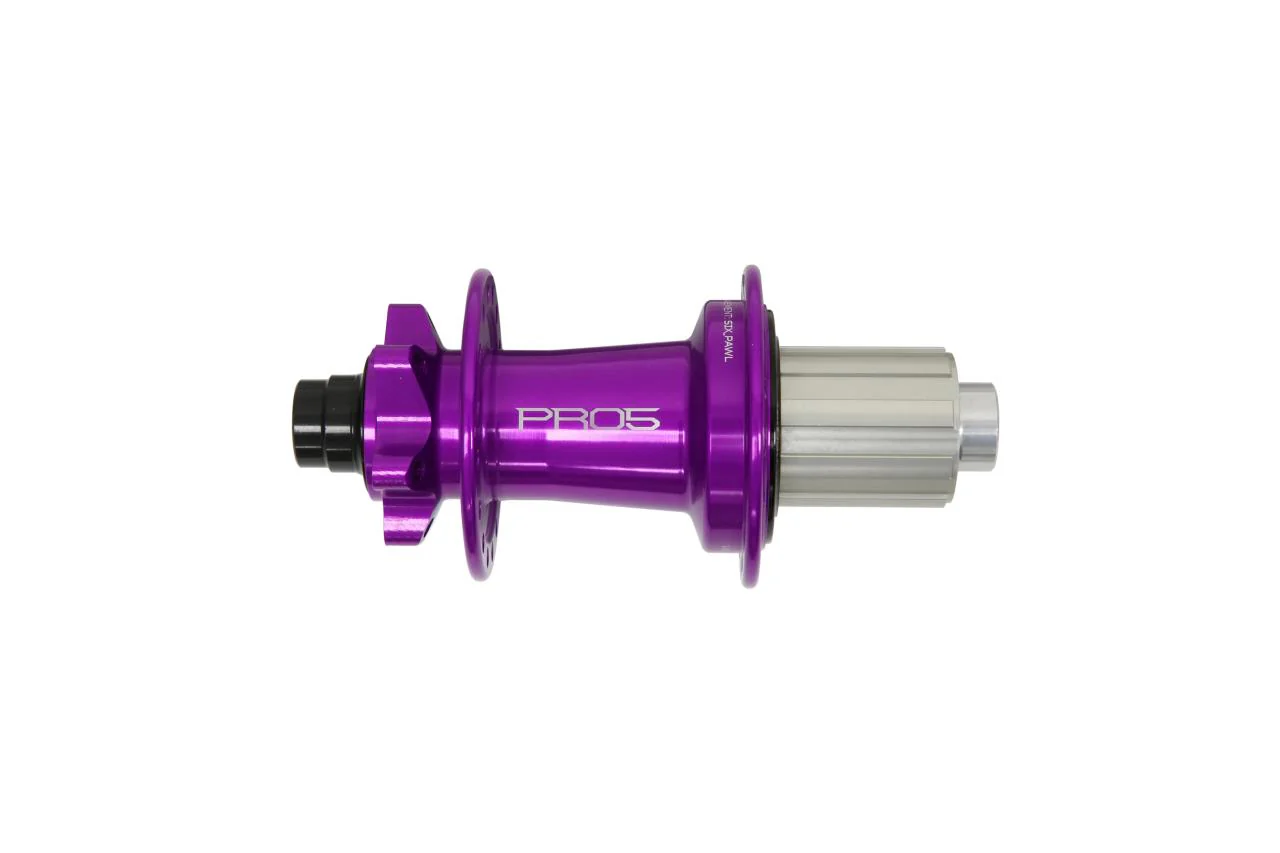 Pro 5 Hinterradnabe 32 Loch - purple - Shimano Aluminium Freilauf - Image 3