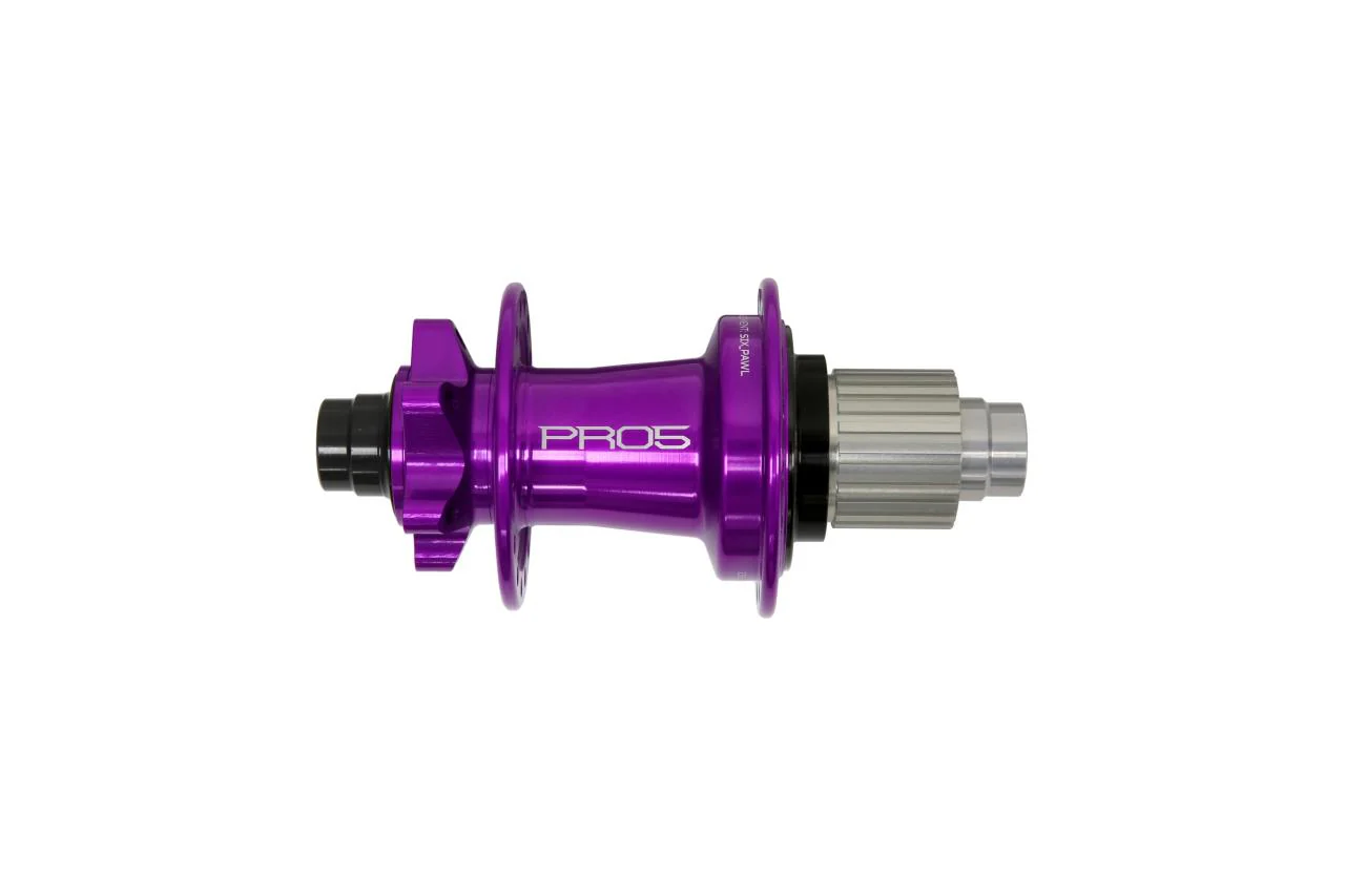 Pro 5 Hinterradnabe 32 Loch - purple - Shimano Microspline Freilauf - Image 2