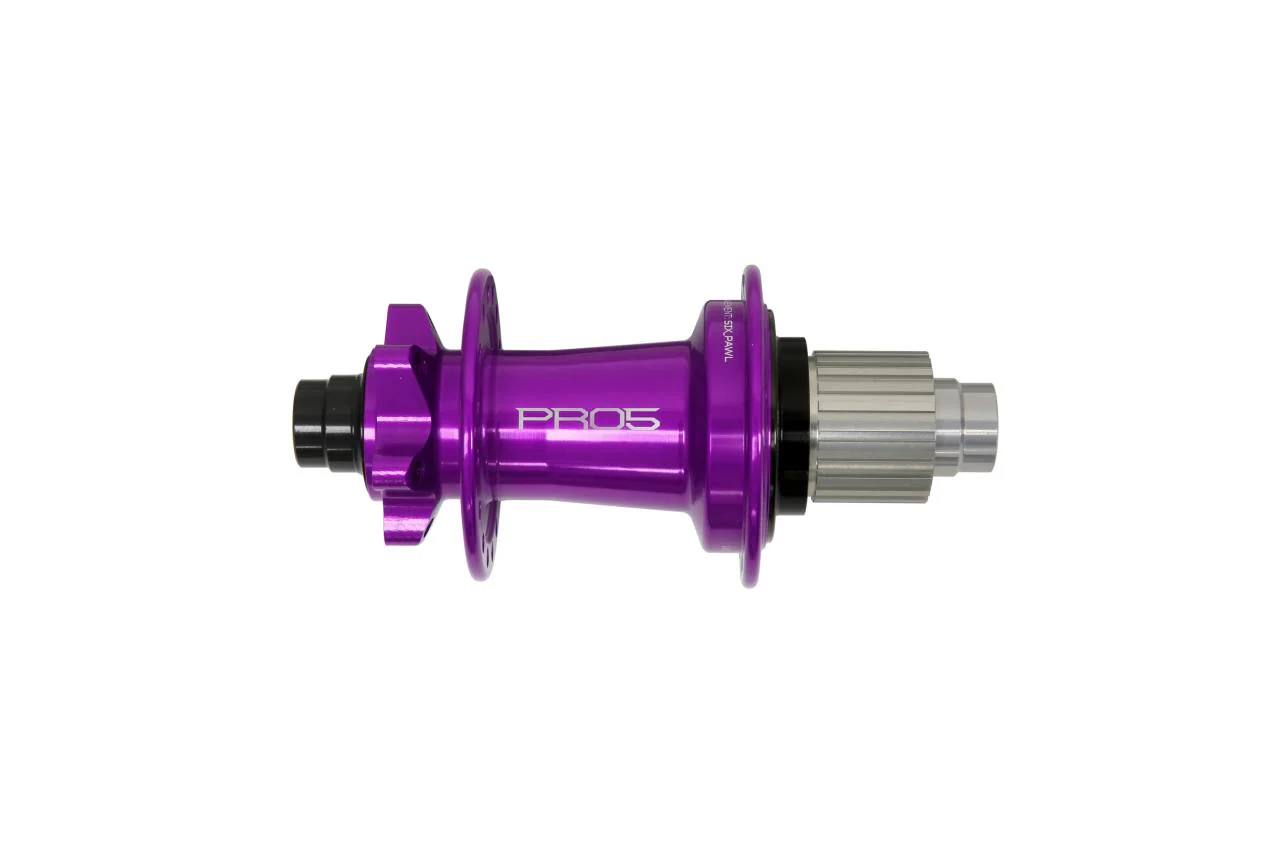 Pro 5 Hinterradnabe 32 Loch - purple - Shimano Microspline Freilauf - Image 3