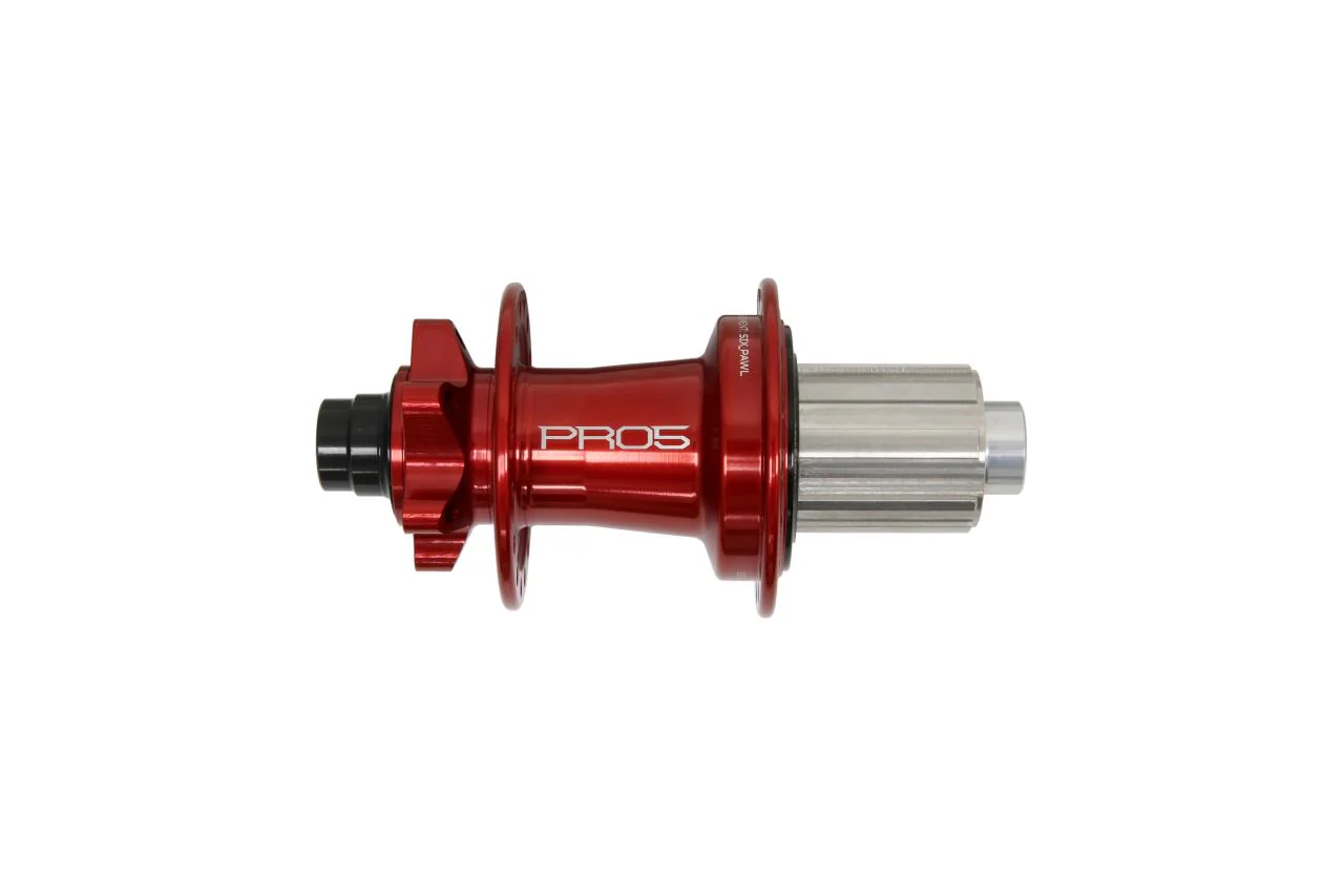 Pro 5 Hinterradnabe 32 Loch - rot - Shimano Stahl Freilauf - Image 2