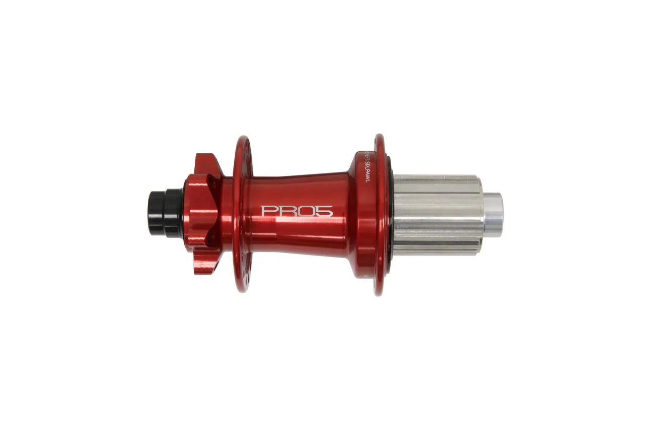 Pro 5 Hinterradnabe 32 Loch - rot - Shimano Stahl Freilauf - Image 3