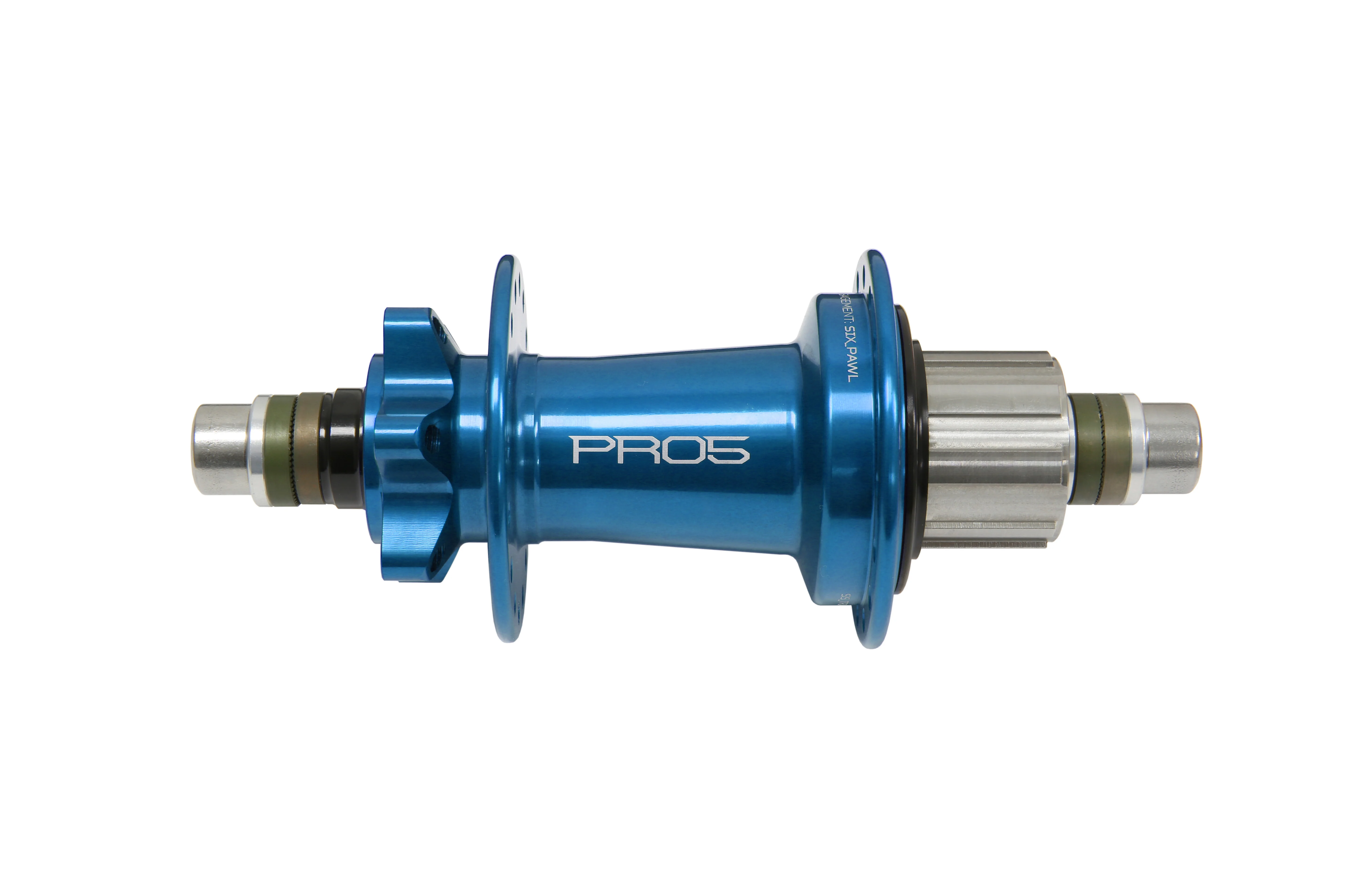Pro 5 Trial/Singlespeed Hinterradnabe blau 32 Loch - 135 mm Bolt In