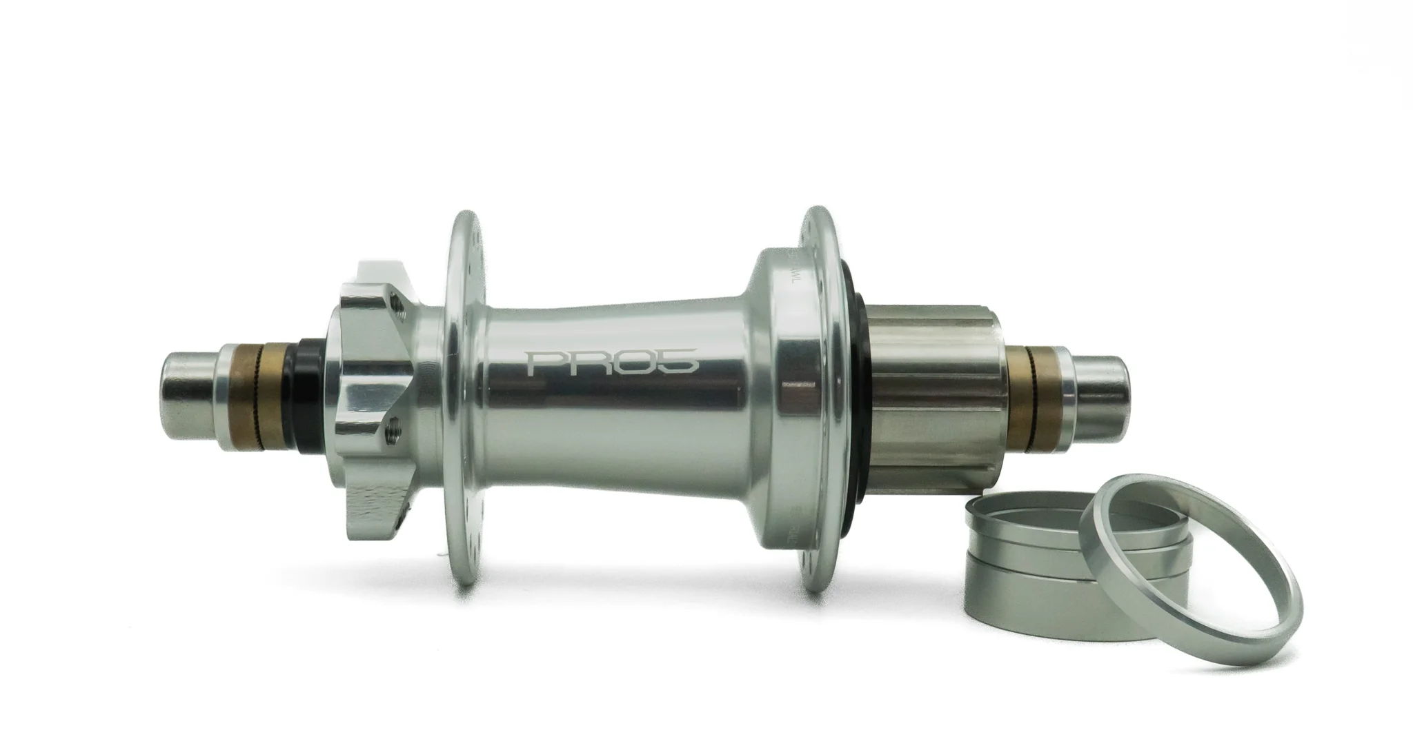 Pro 5 Trial/Singlespeed Hinterradnabe silber 32 Loch - 135 mm Bolt In - Image 3