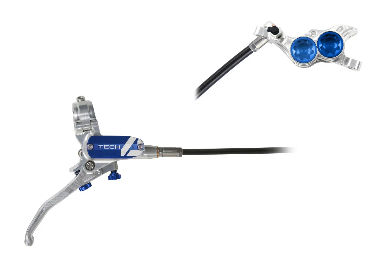 Tech 4 E4 Scheibenbremse - silber / blau - Image 2