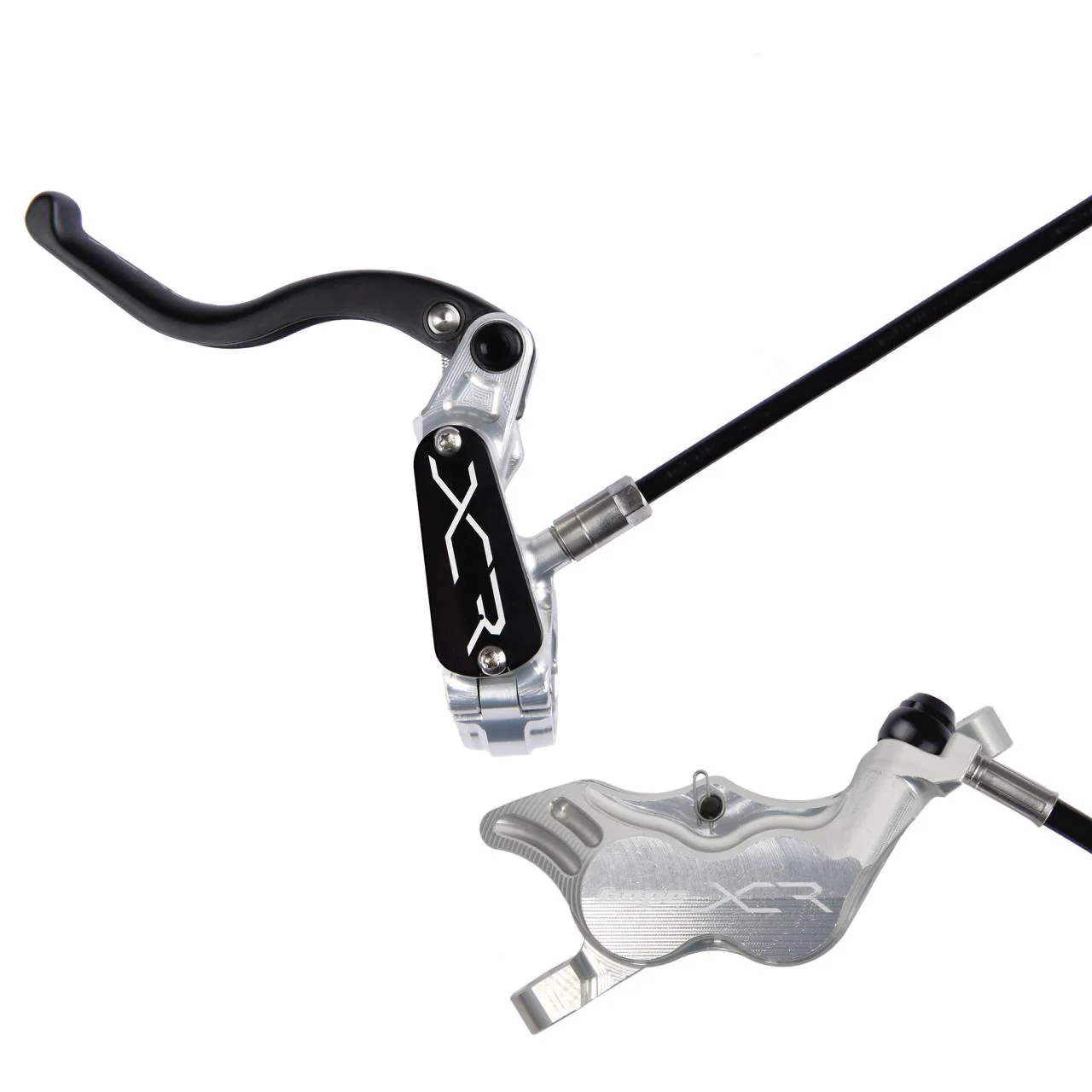 XCR Pro E4 Scheibenbremse - silber
