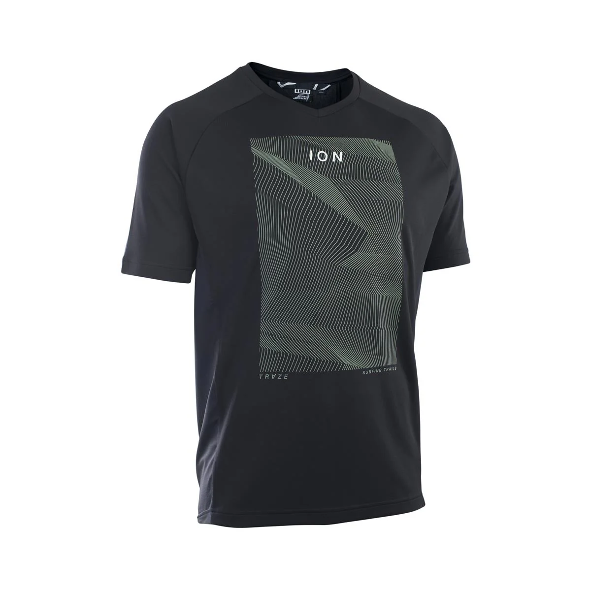 Jersey Traze kurzärmlig Herren - black