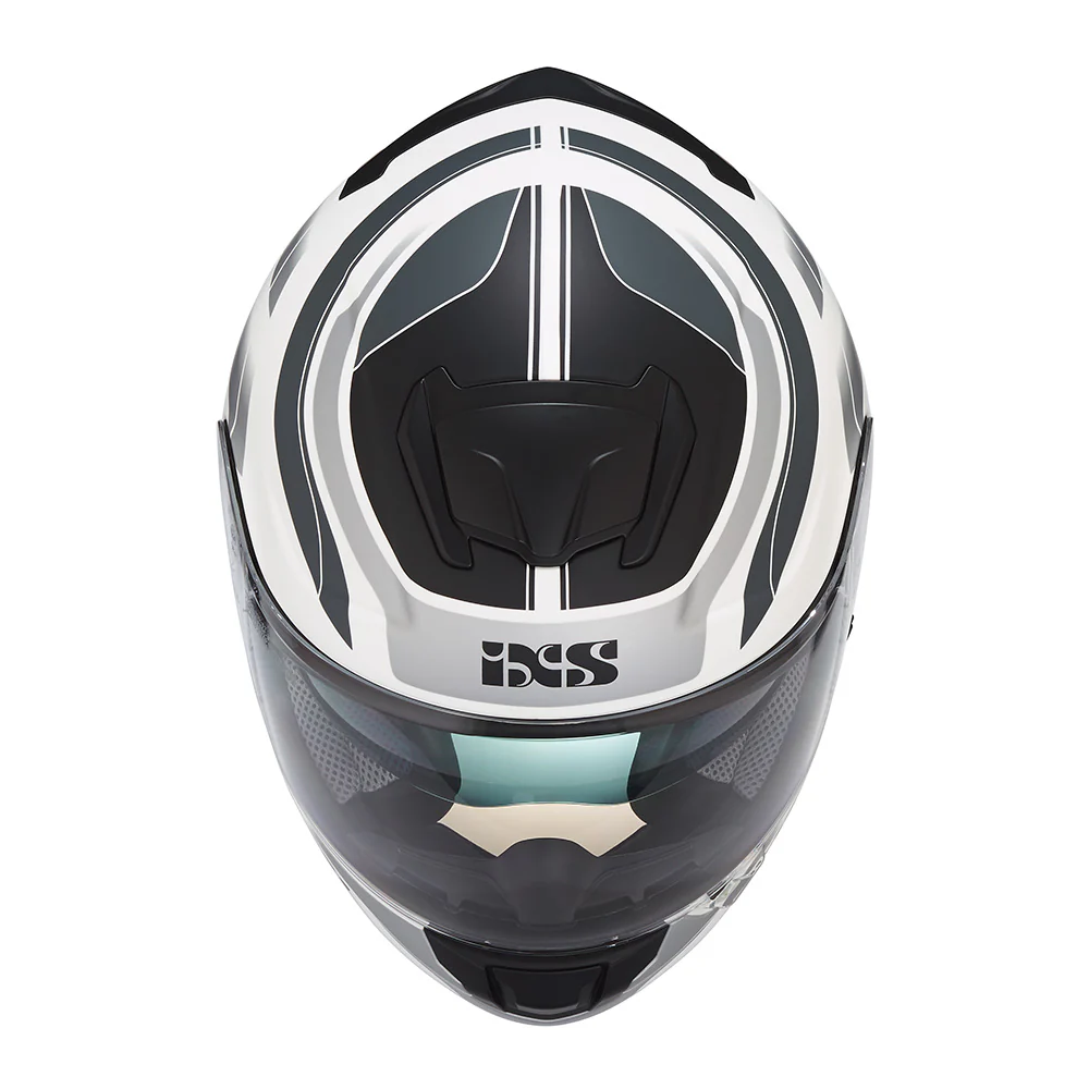 215 2.0 Motorradhelm matte white grey - Image 4