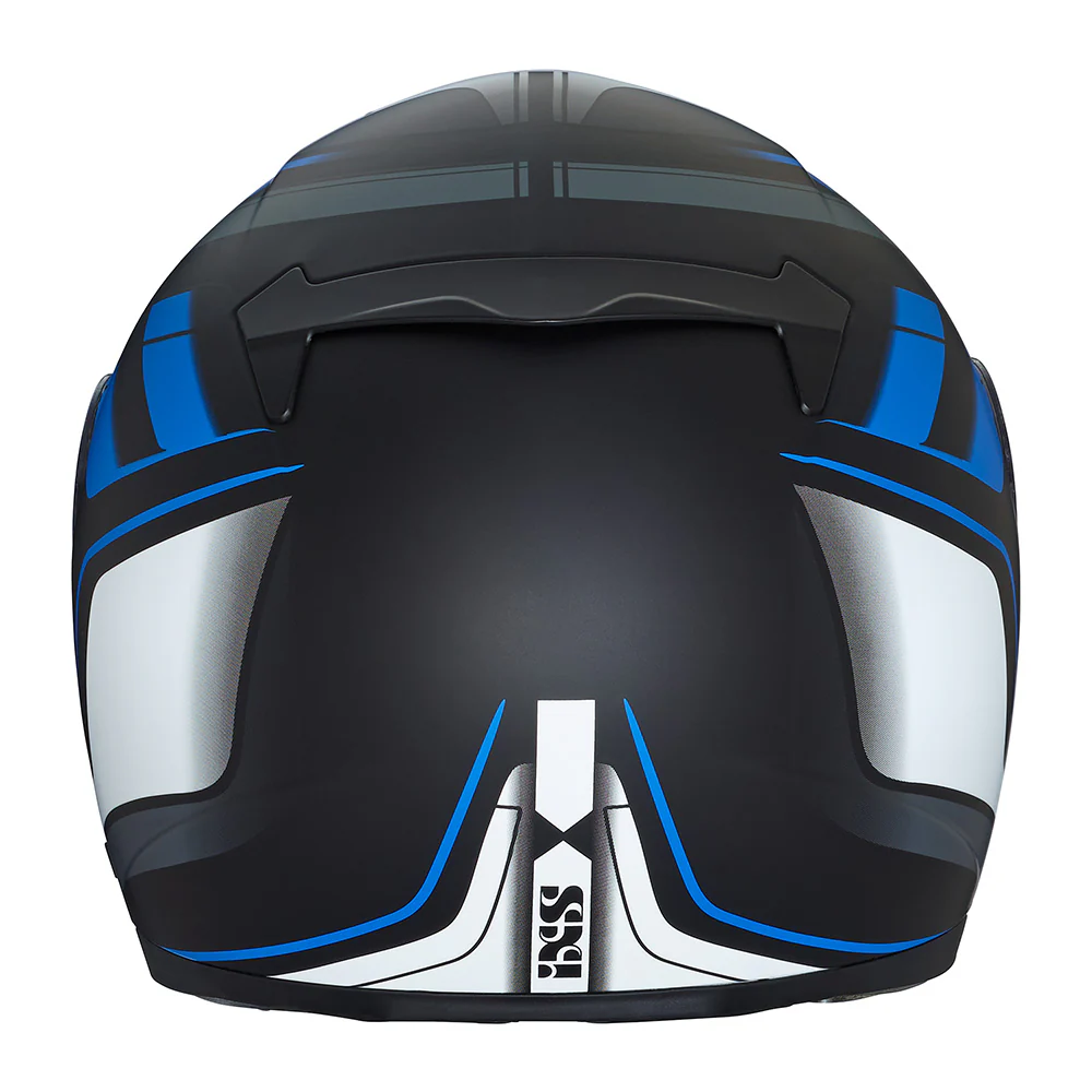 215 2.0 Motorradhelm matte black blue white - Image 3