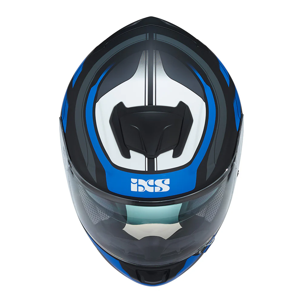 215 2.0 Motorradhelm matte black blue white - Image 4