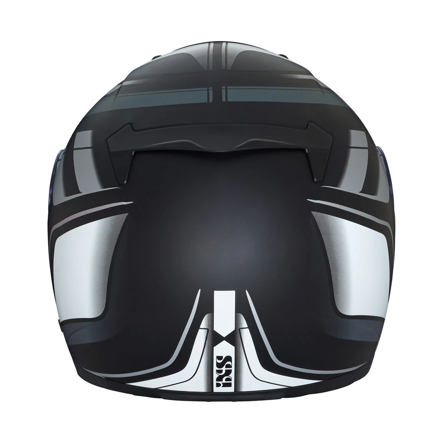 215 2.0 Motorradhelm matte black grey white - Image 5