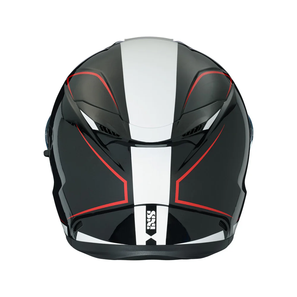315 2.1 Motorradhelm black white red - Image 3