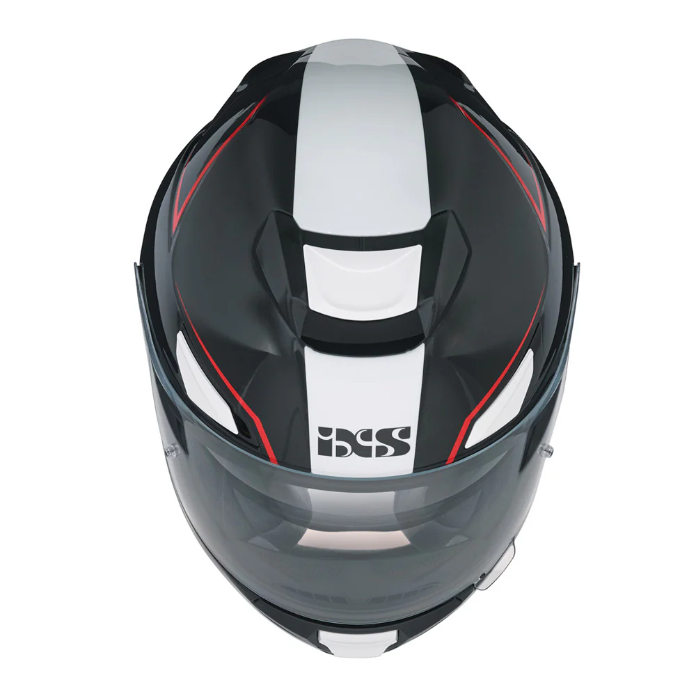 315 2.1 Motorradhelm black white red - Image 4