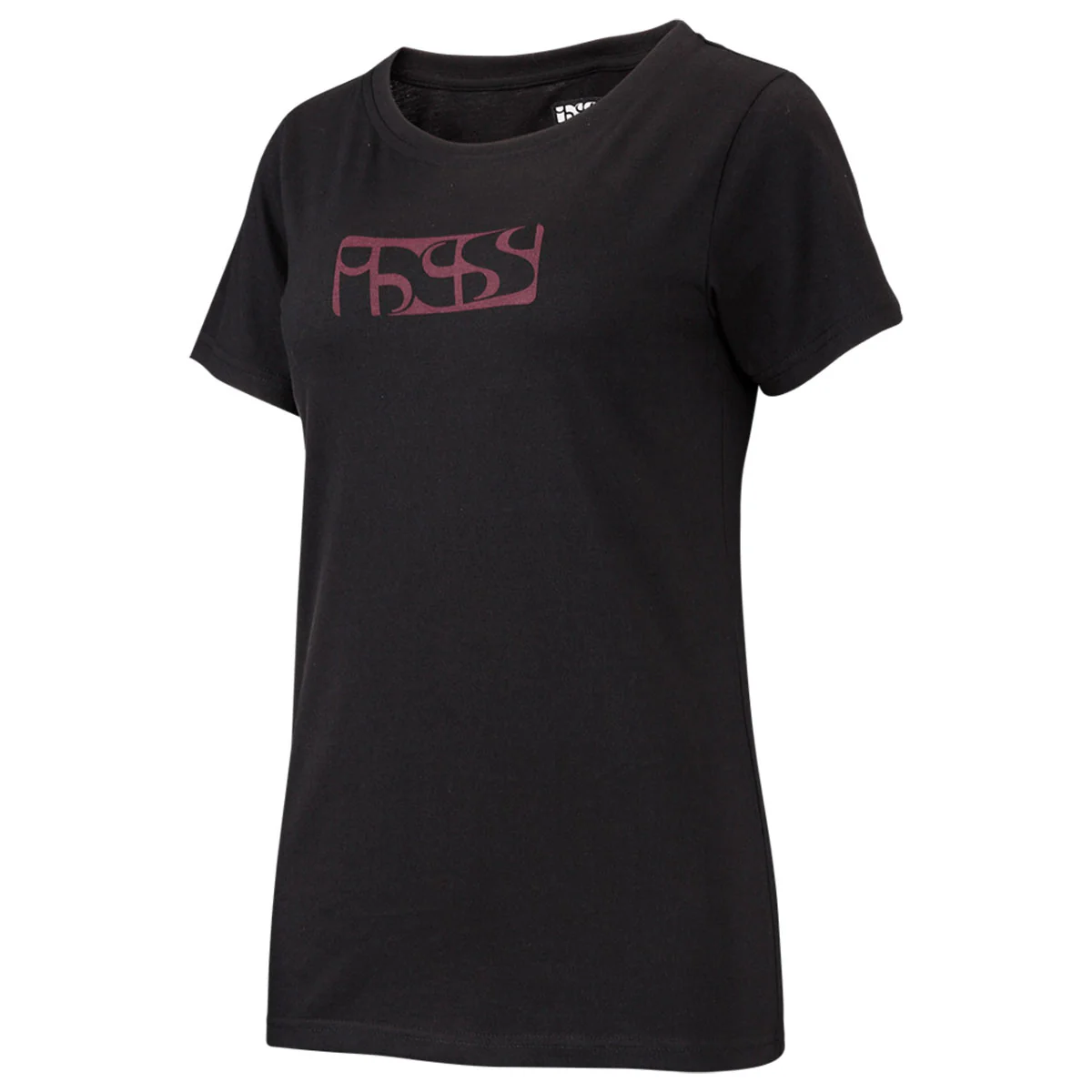 Brand Damen T-Shirt - Schwarz/Aubergine