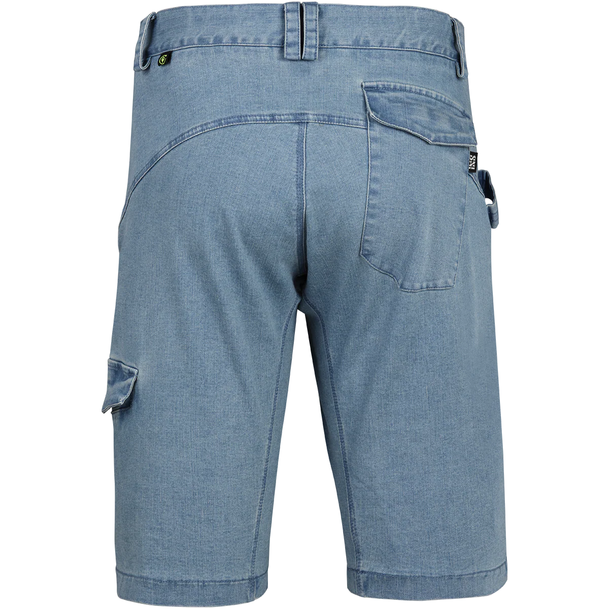 Carve Digger Organic Denim Shorts - Washed Blue - Image 4