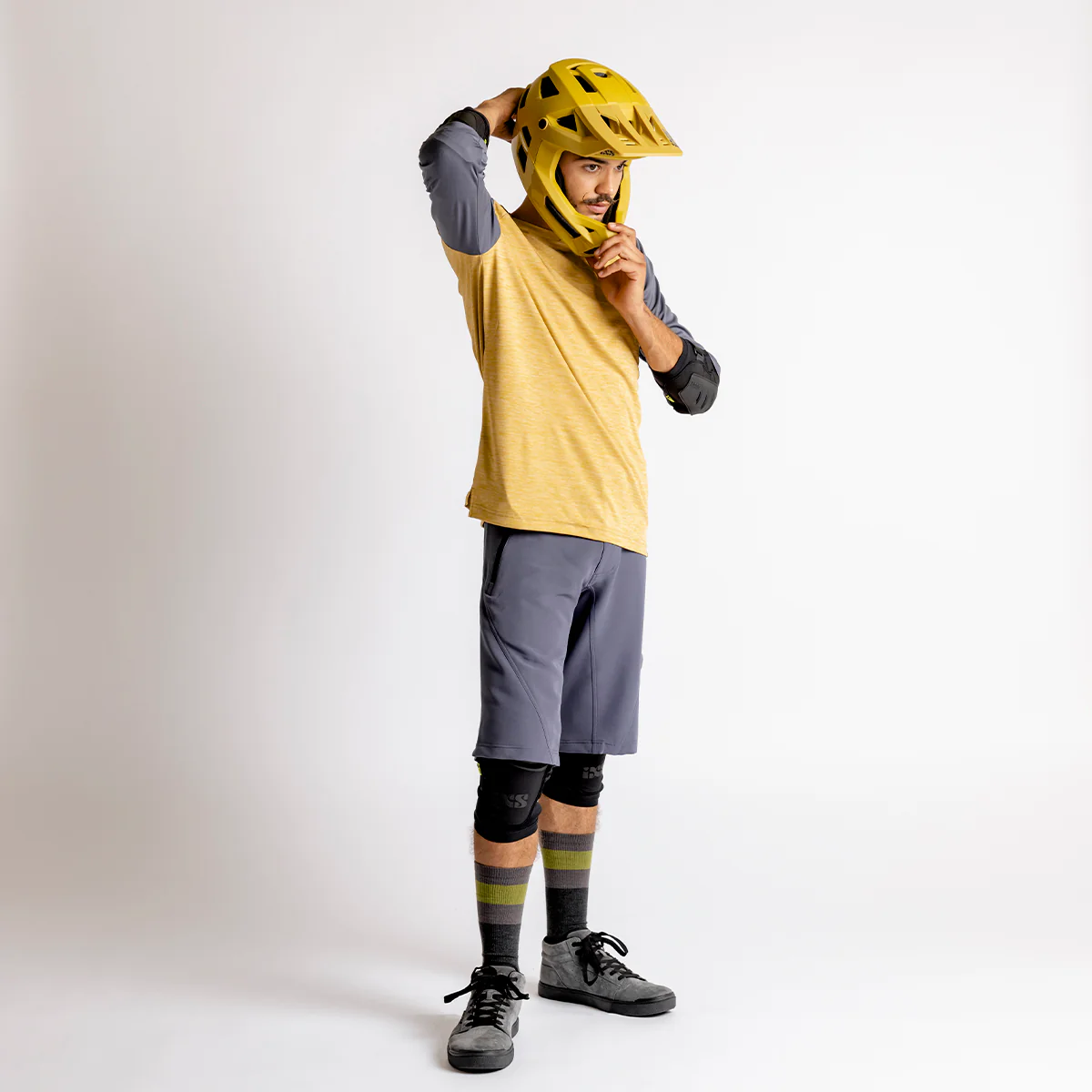 Carve X 3/4 Jersey - Acacia / Charcoal - Image 6