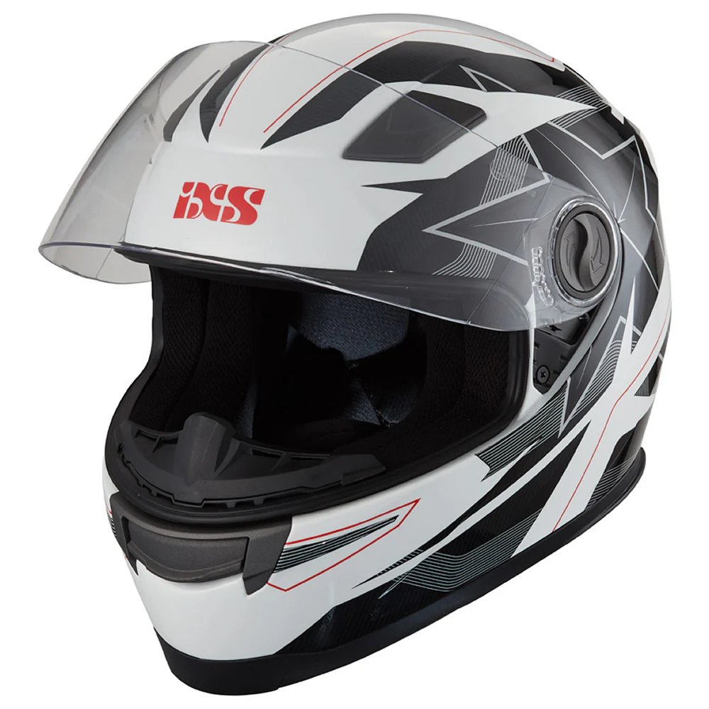 135 KID 2.0 Helm - weiss-schwarz-rot - Image 3
