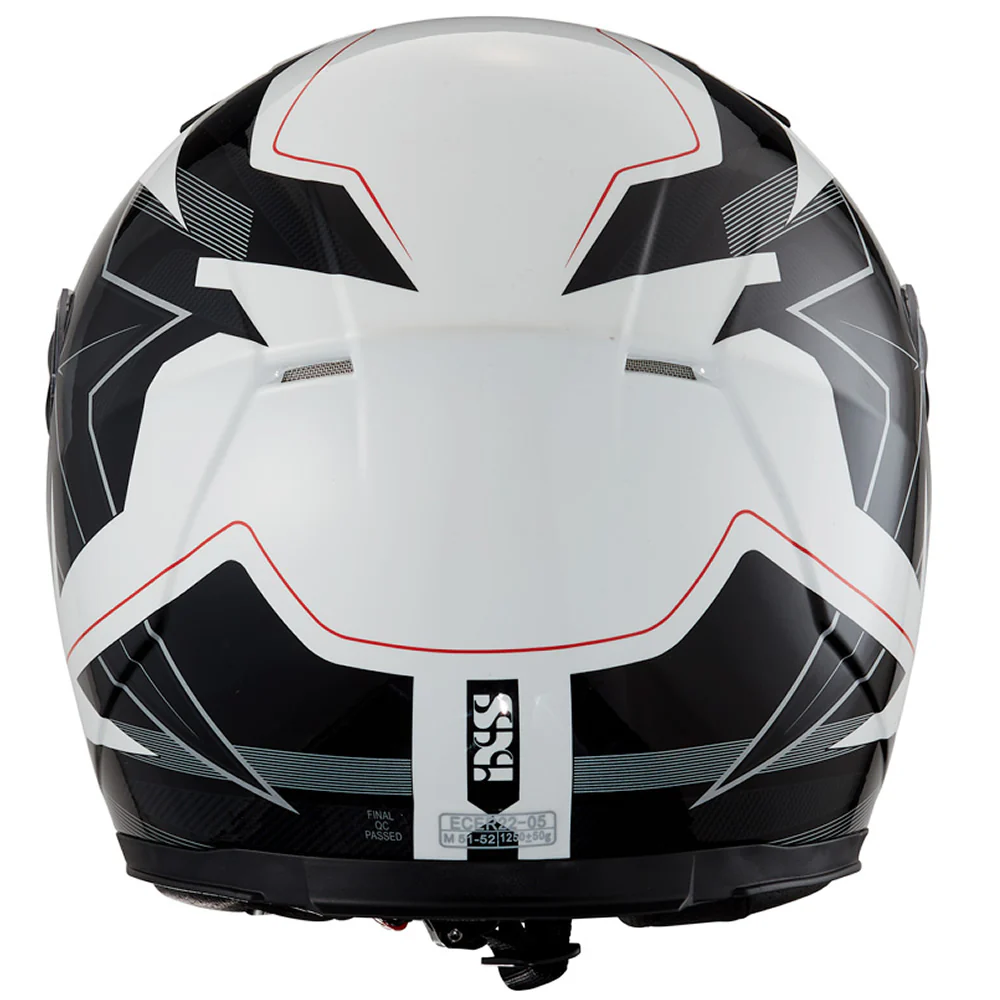 135 KID 2.0 Helm - weiss-schwarz-rot - Image 5