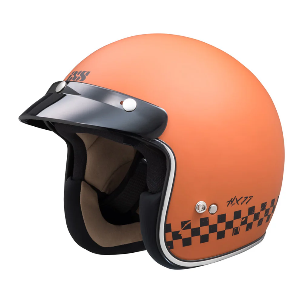 77 2.0 Jethelm matte orange black