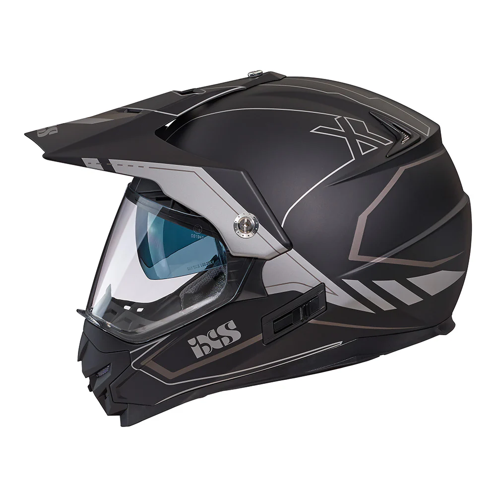 207 2.0 Motorradhelm matte black grey - Image 3