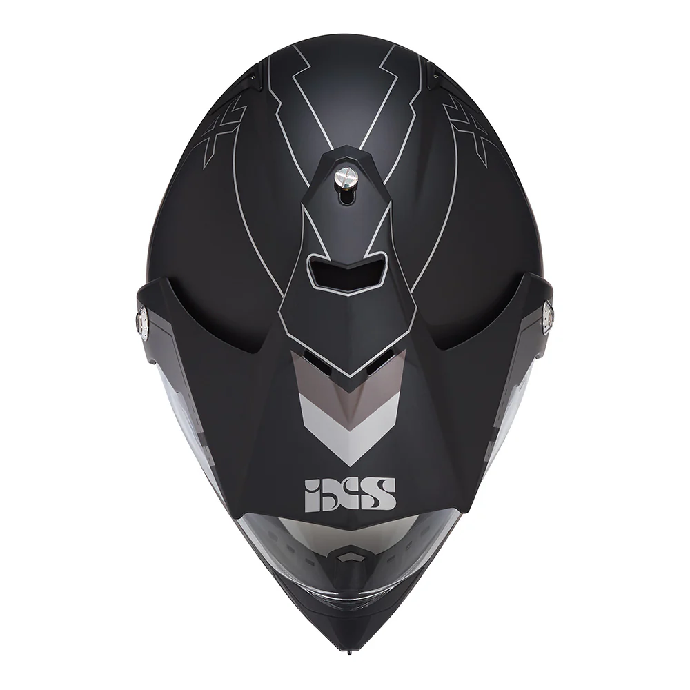 207 2.0 Motorradhelm matte black grey - Image 5