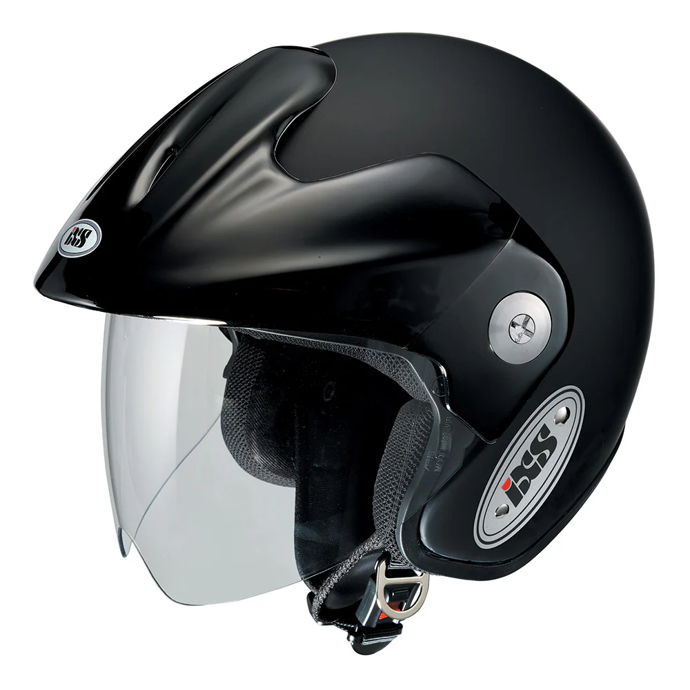 HX 114 Motorradhelm - schwarz matt