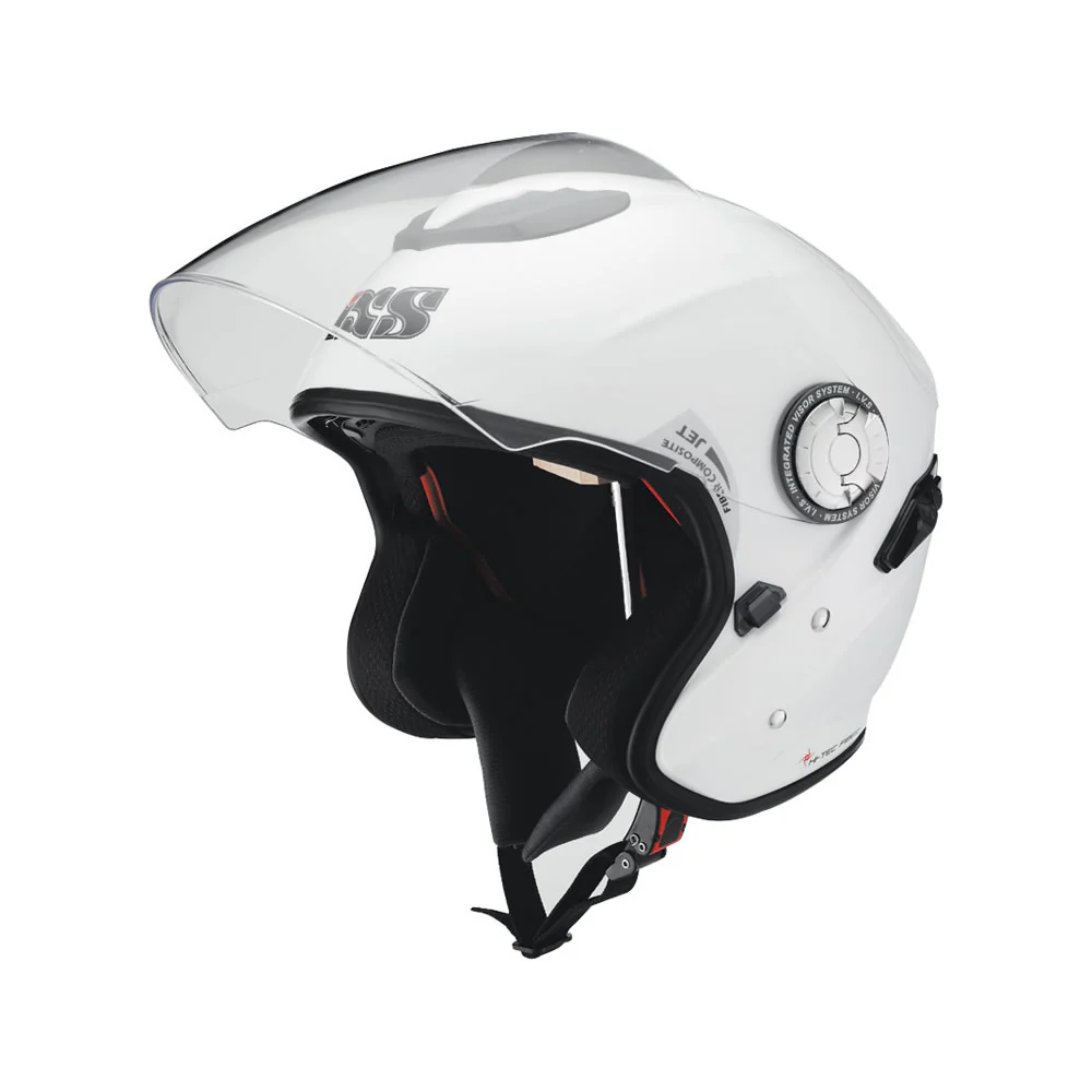 HX 91 Motorradhelm (weiss) - Image 3