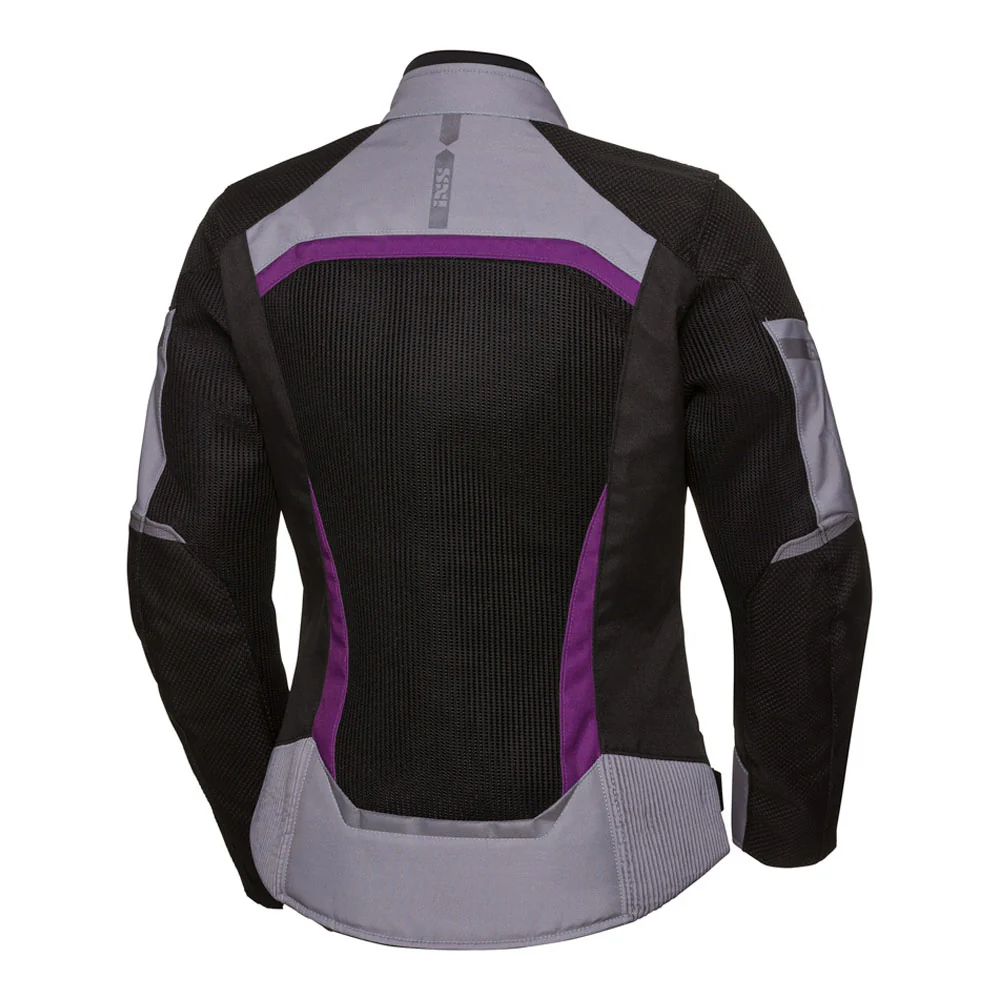 Sport Damen Jacke Andorra-Air black grey violett - Image 2