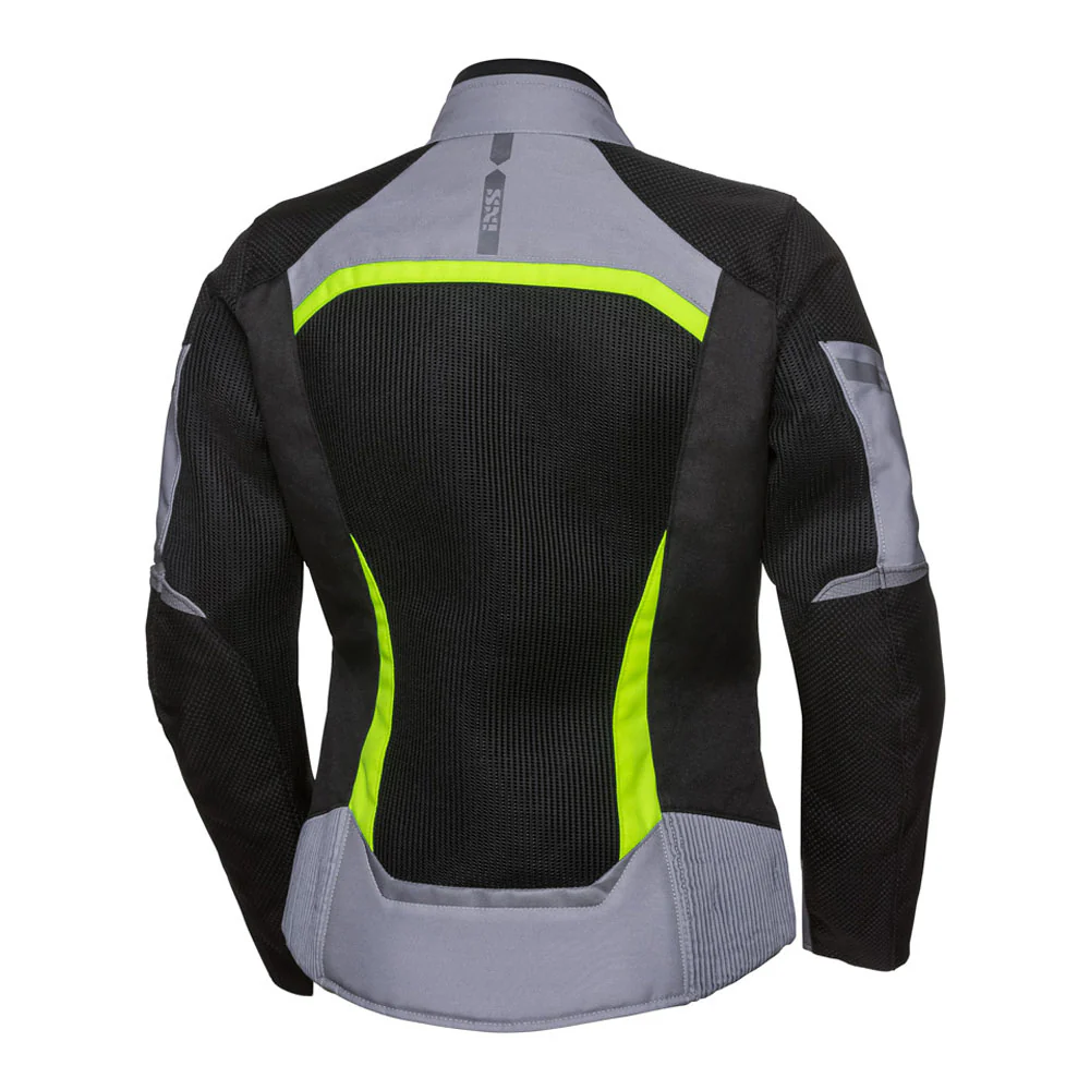 Sport Damen Jacke Andorra-Air black grey yellow - Image 2