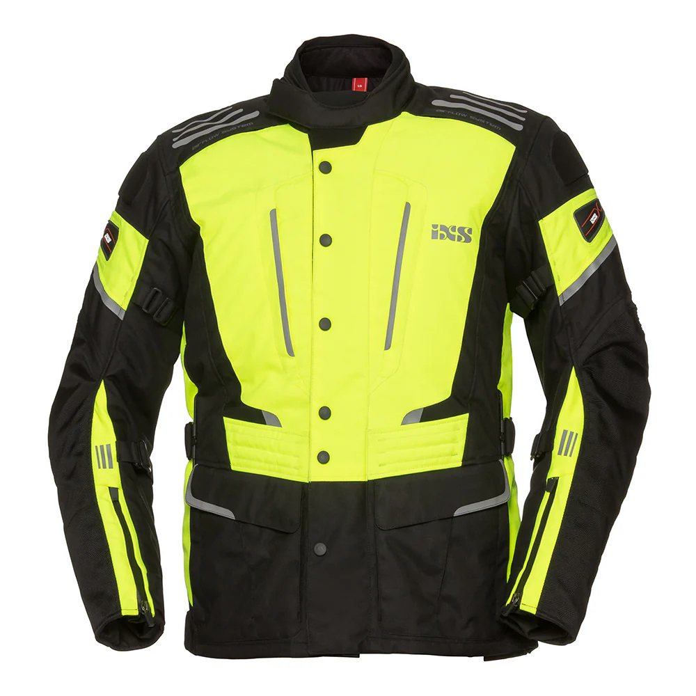 Tour Jacke Powells-ST - neongelb-schwarz