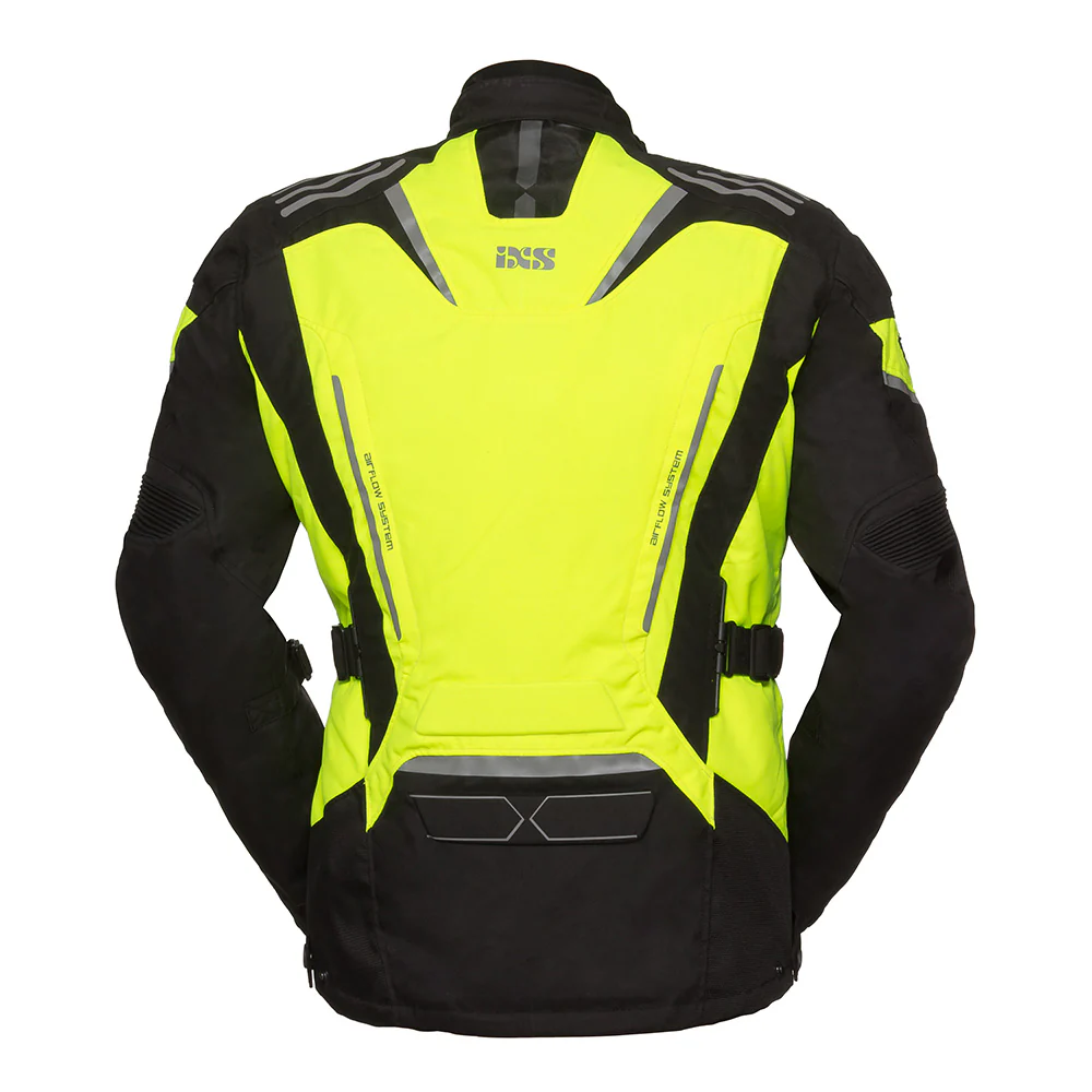 Tour Jacke Powells-ST - neongelb-schwarz - Image 2