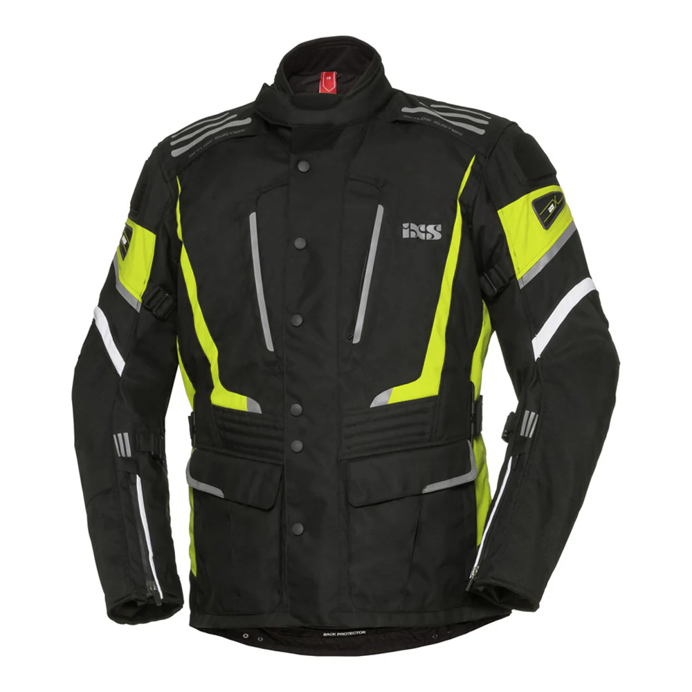 Tour Jacke Powells-ST - schwarz-fluogelb