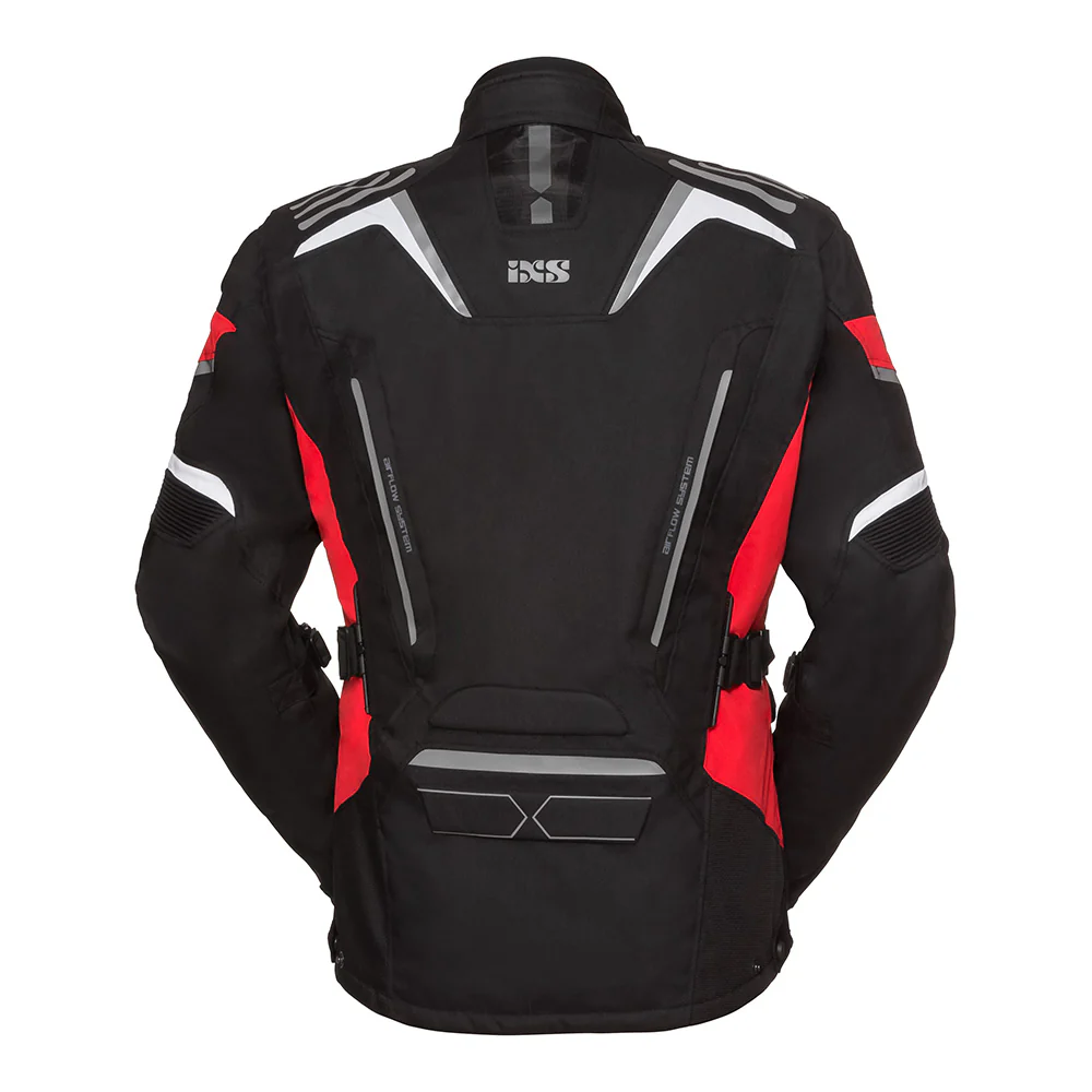 Tour Jacke Powells-ST - schwarz-rot - Image 2