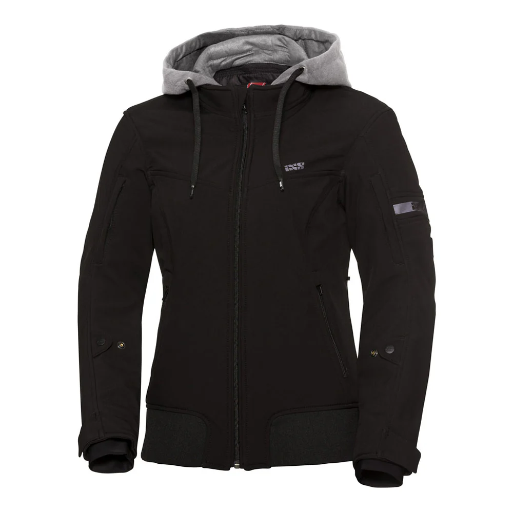Classic SO Damen Jacke Moto - schwarz