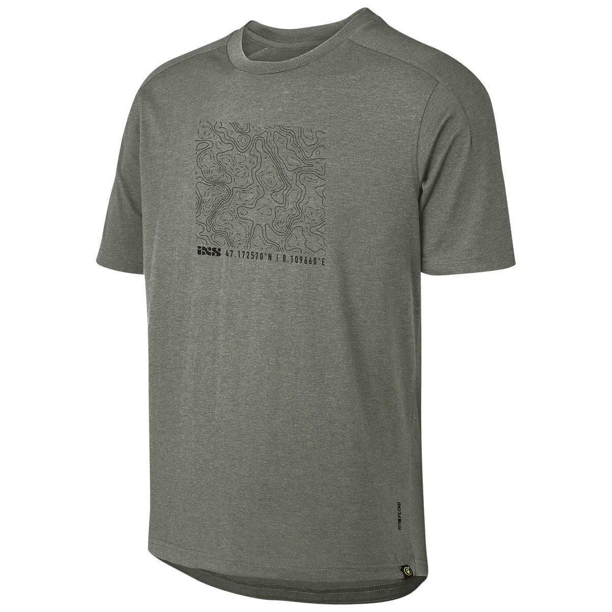 Flow Tech Tee Contour graphite