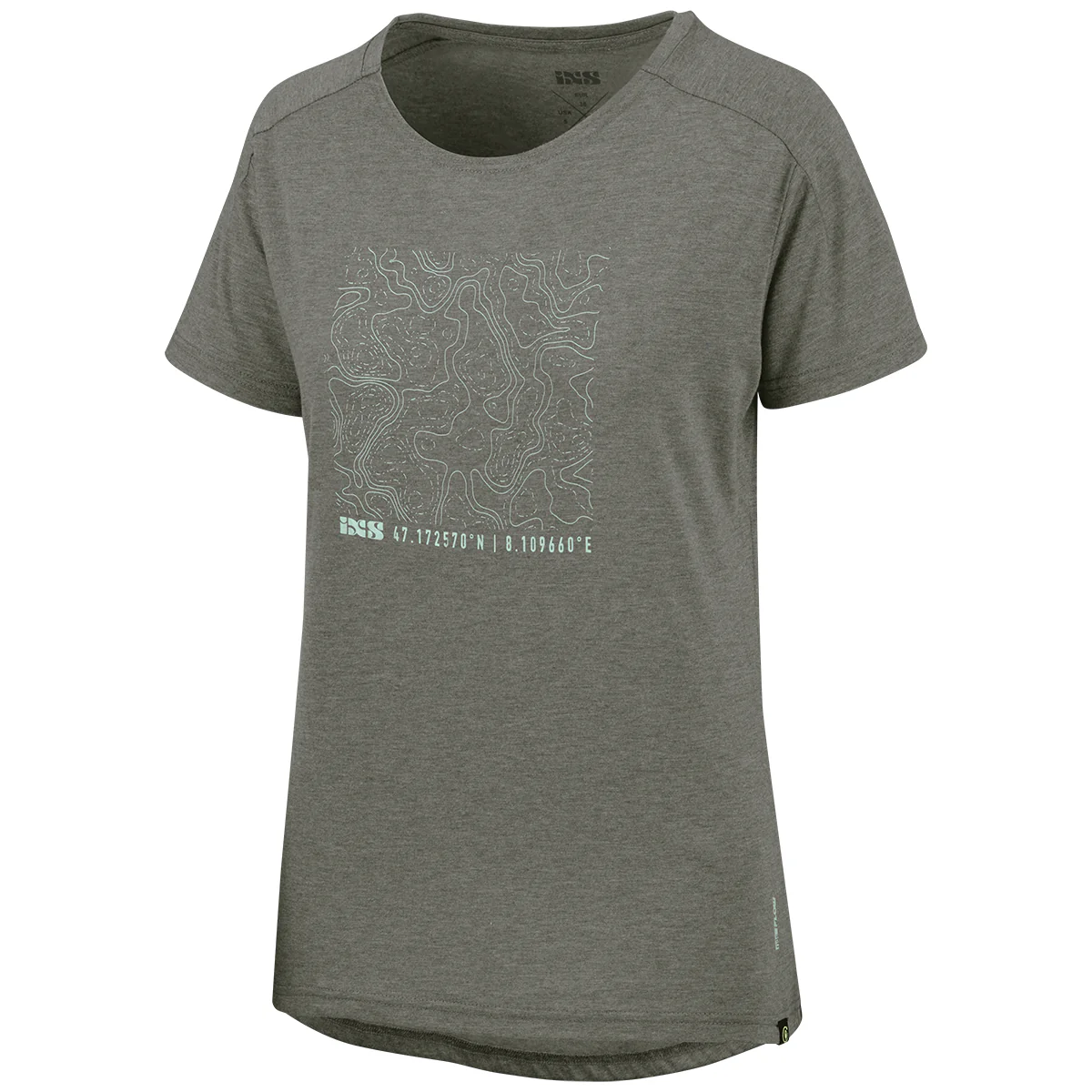 Flow Women Tech Tee Contour graphit