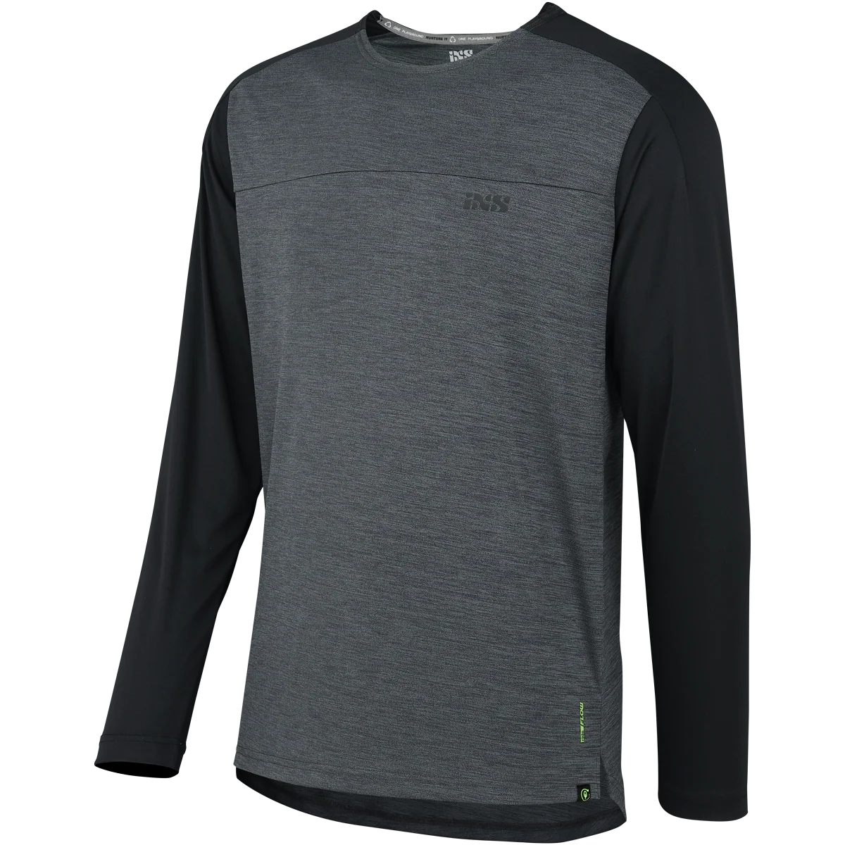 Flow X Long Sleeve Jersey - Anthracite-Black