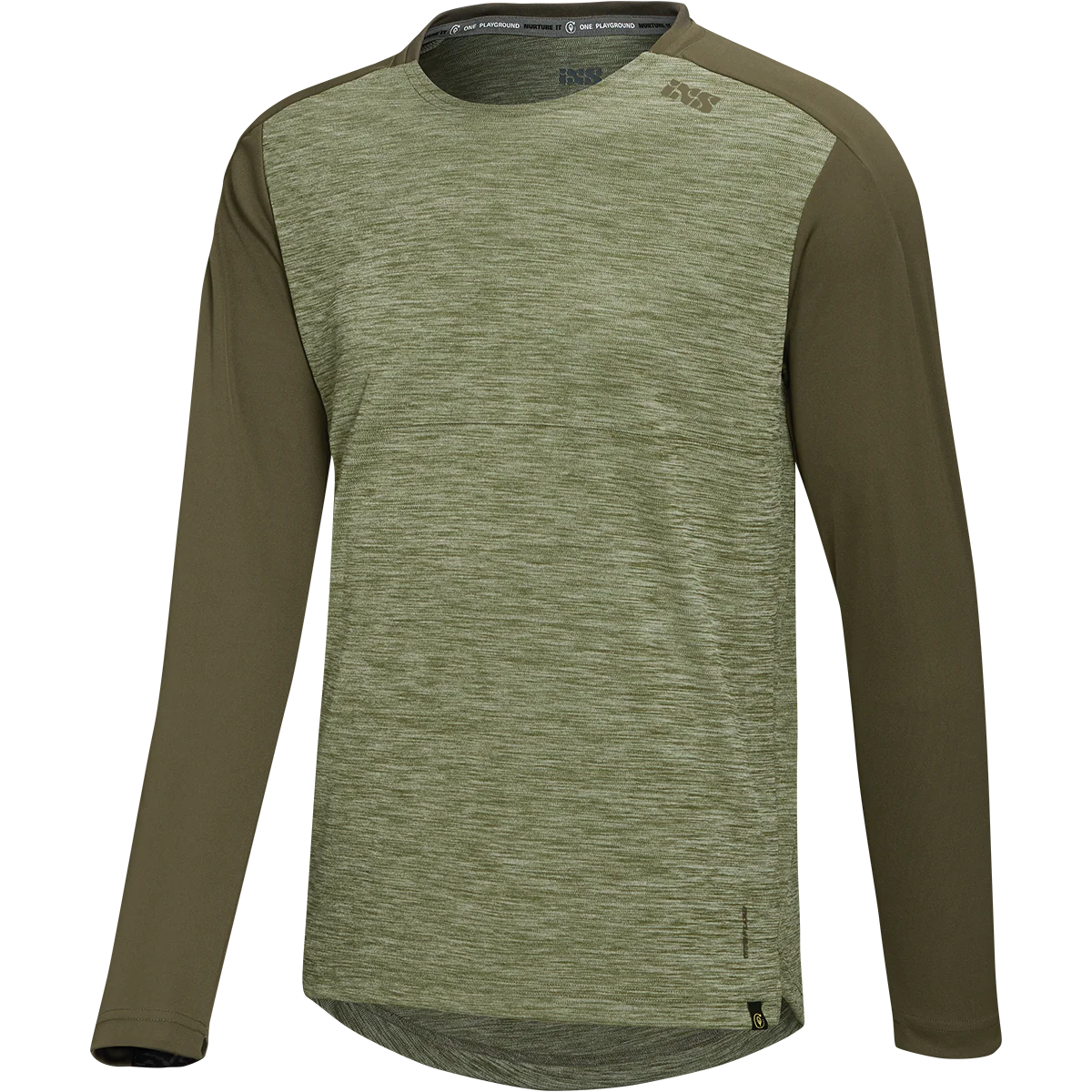 Flow X Long Sleeve Jersey - Olive-Dark Olive