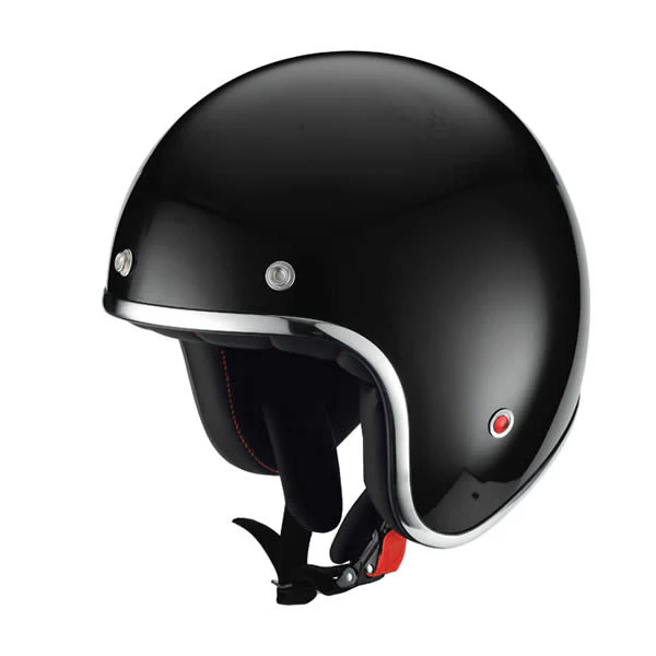 HX 89 Motorradhelm black