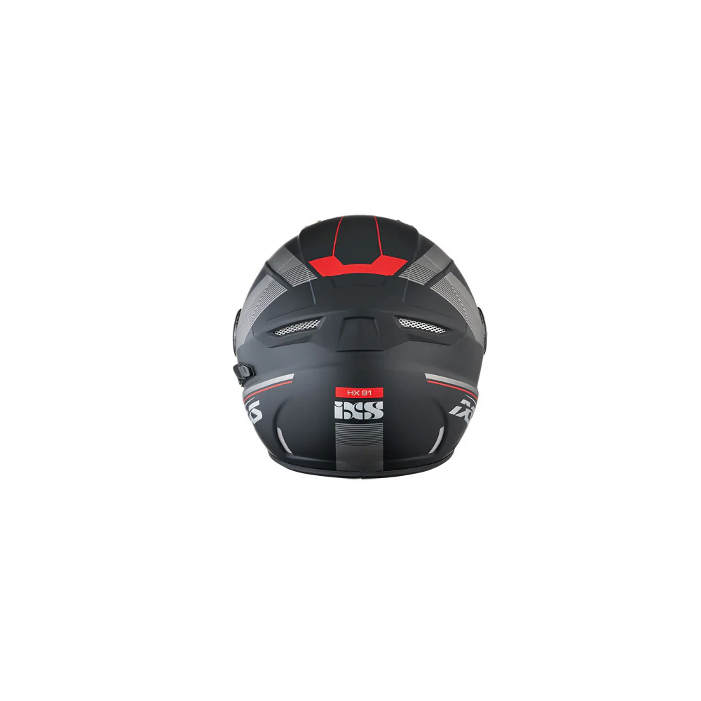 HX 91 Inner City Motorradhelm (schwarz/grau) - Image 3