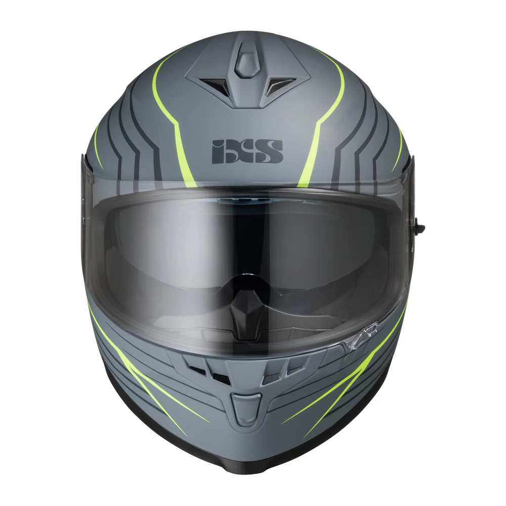Integralhelm iXS1100 2.1 grau-gelb fluo matt - Image 2